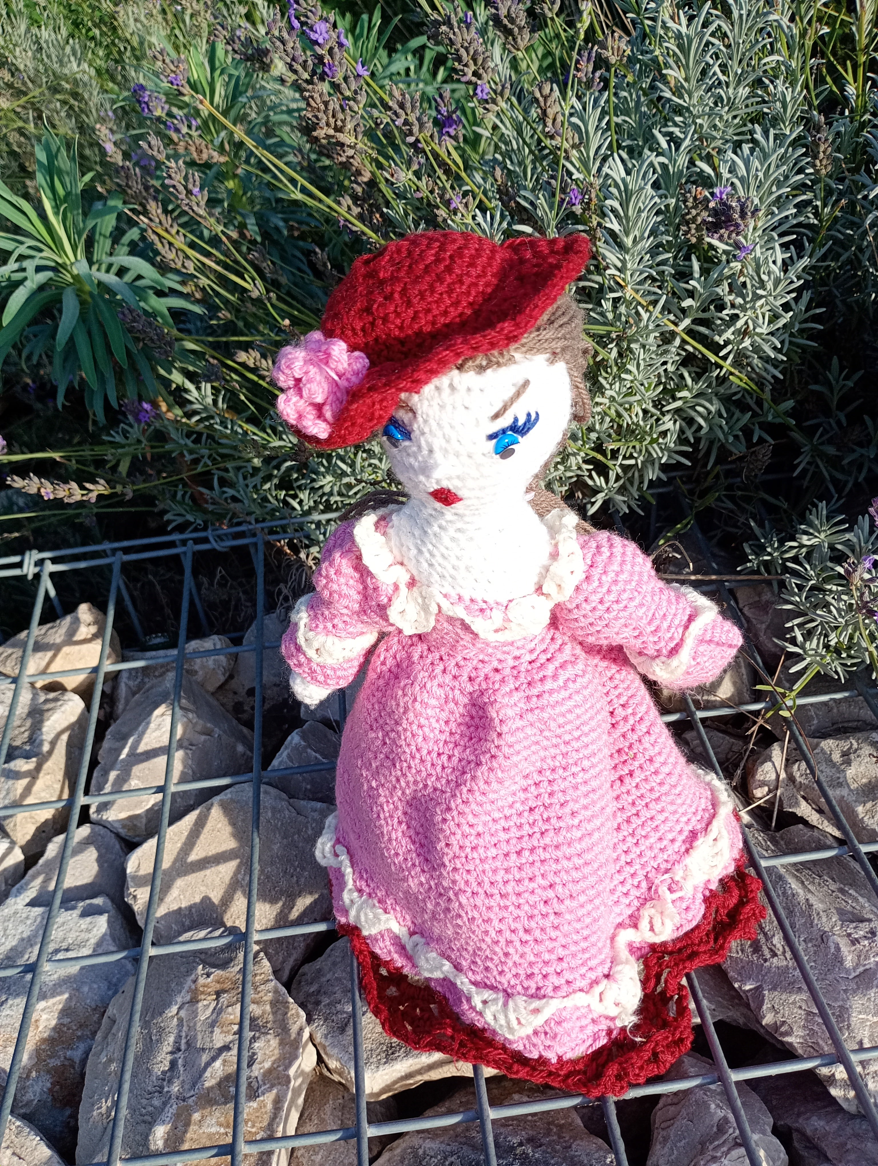 Des poupees   uniquemen crochet MadameVaucluse 35cm