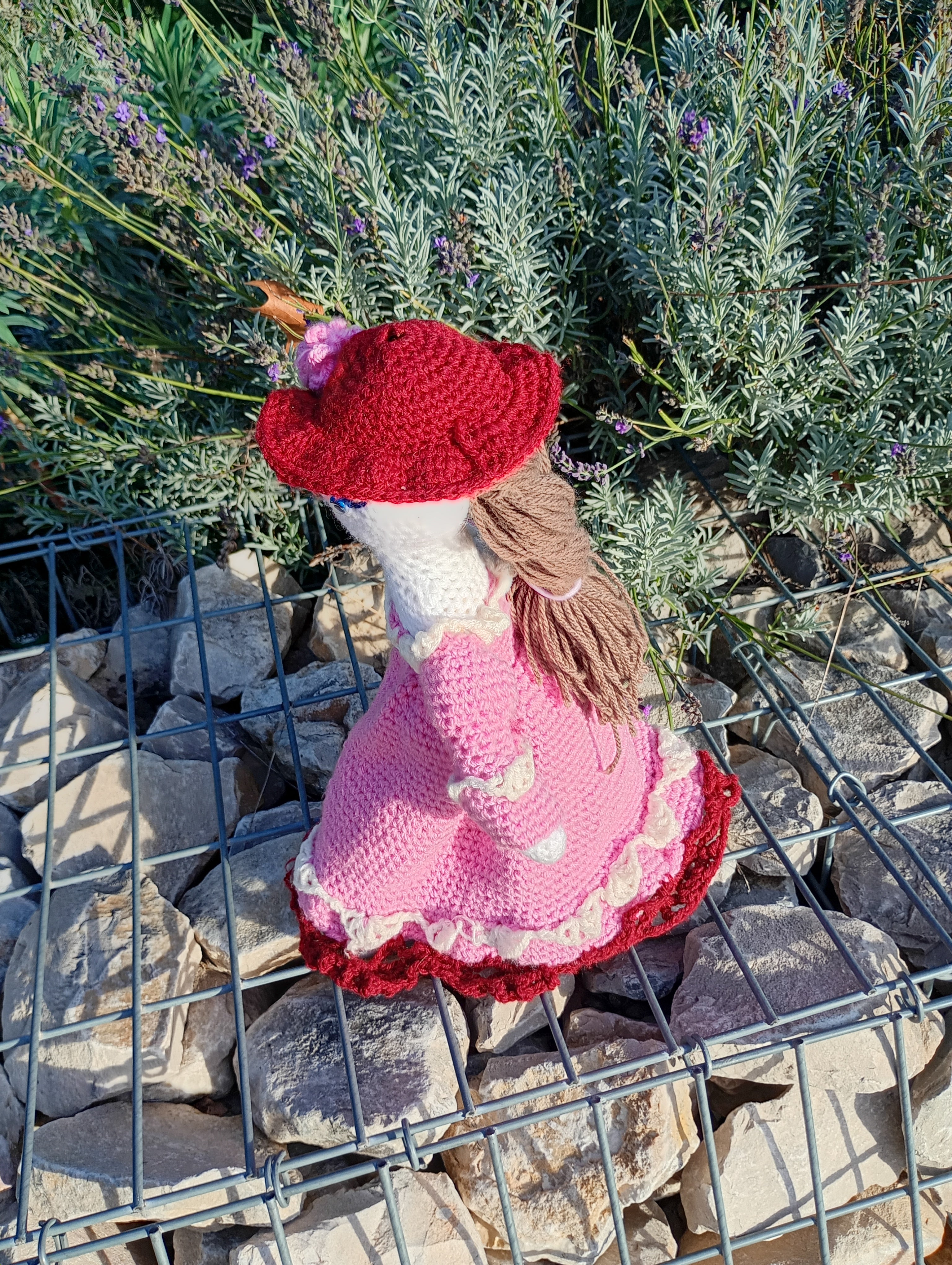 Des poupees   uniquemen crochet MadameVaucluse 35cm