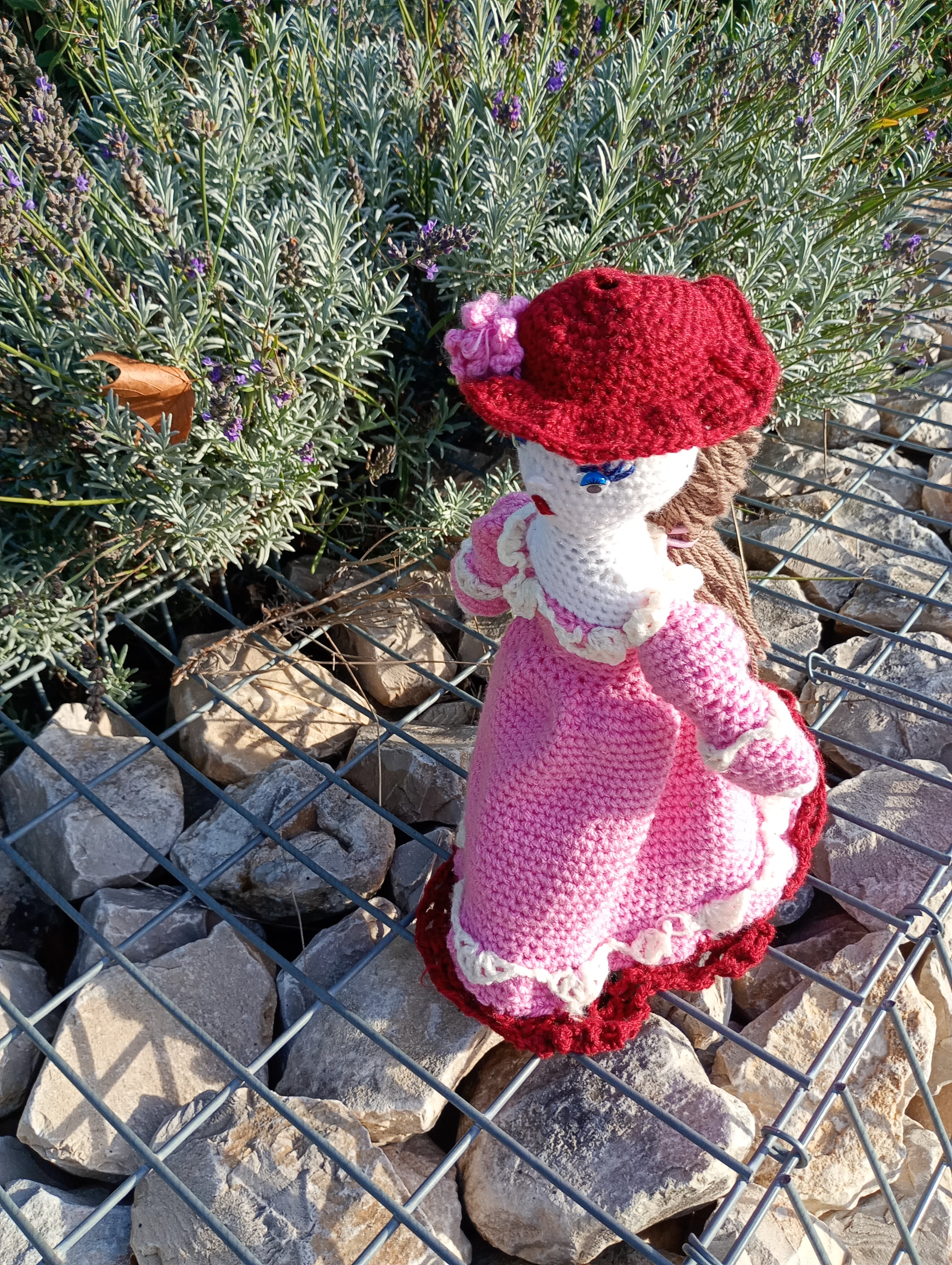 Des poupees   uniquemen crochet MadameVaucluse 35cm