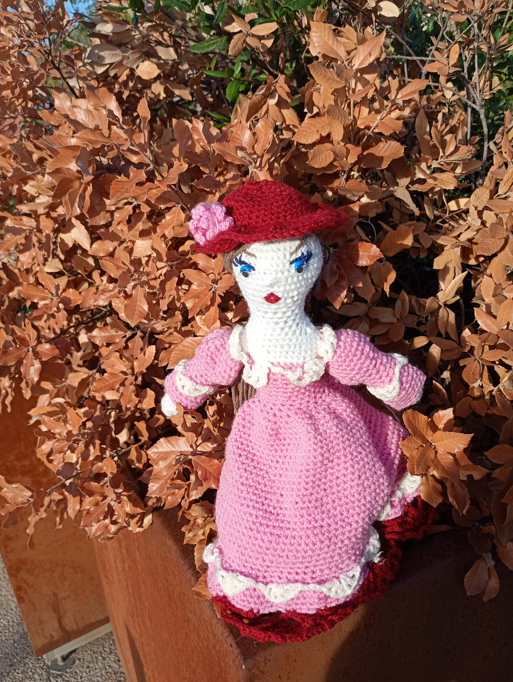 Des poupees   uniquemen crochet MadameVaucluse 35cm