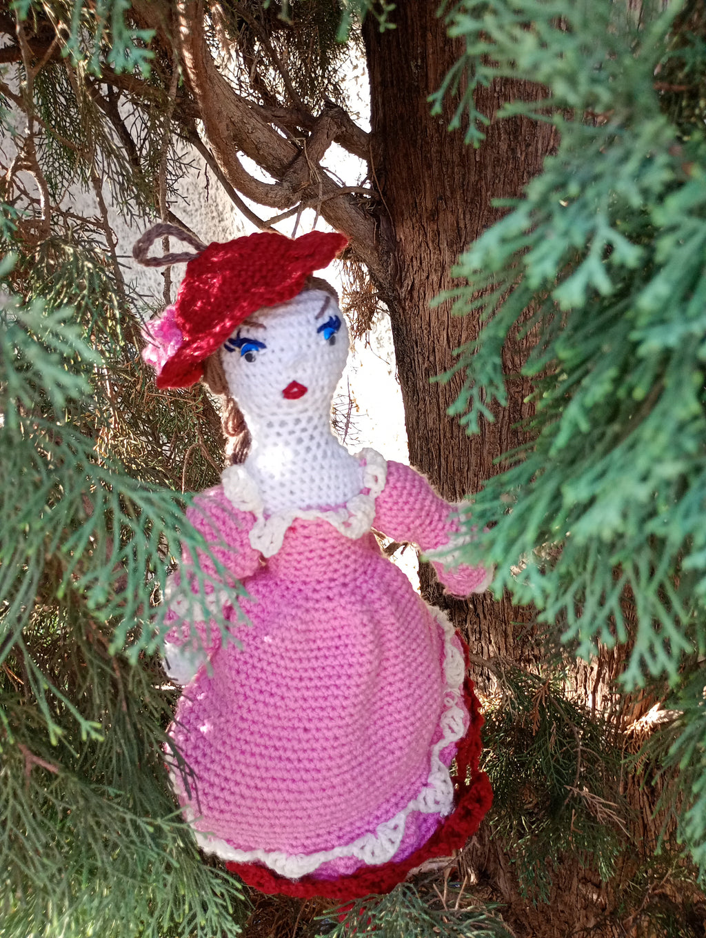 Des poupees   uniquemen crochet MadameVaucluse 35cm