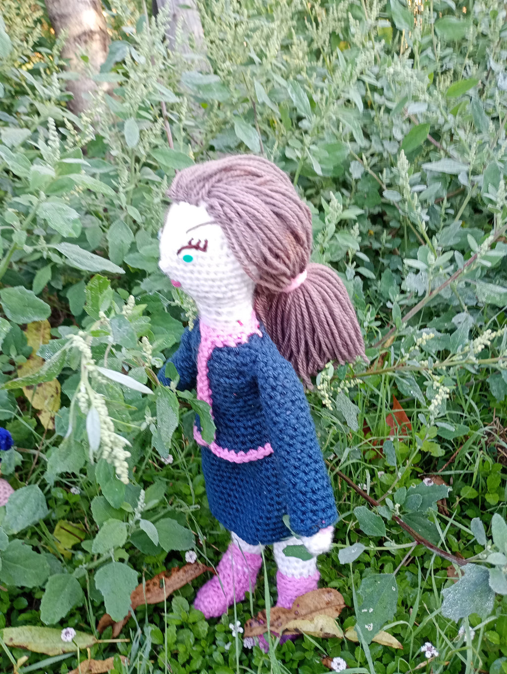 Poupe exsclusive crochet collection drs maitred du monde Elise d'elryr 35cm