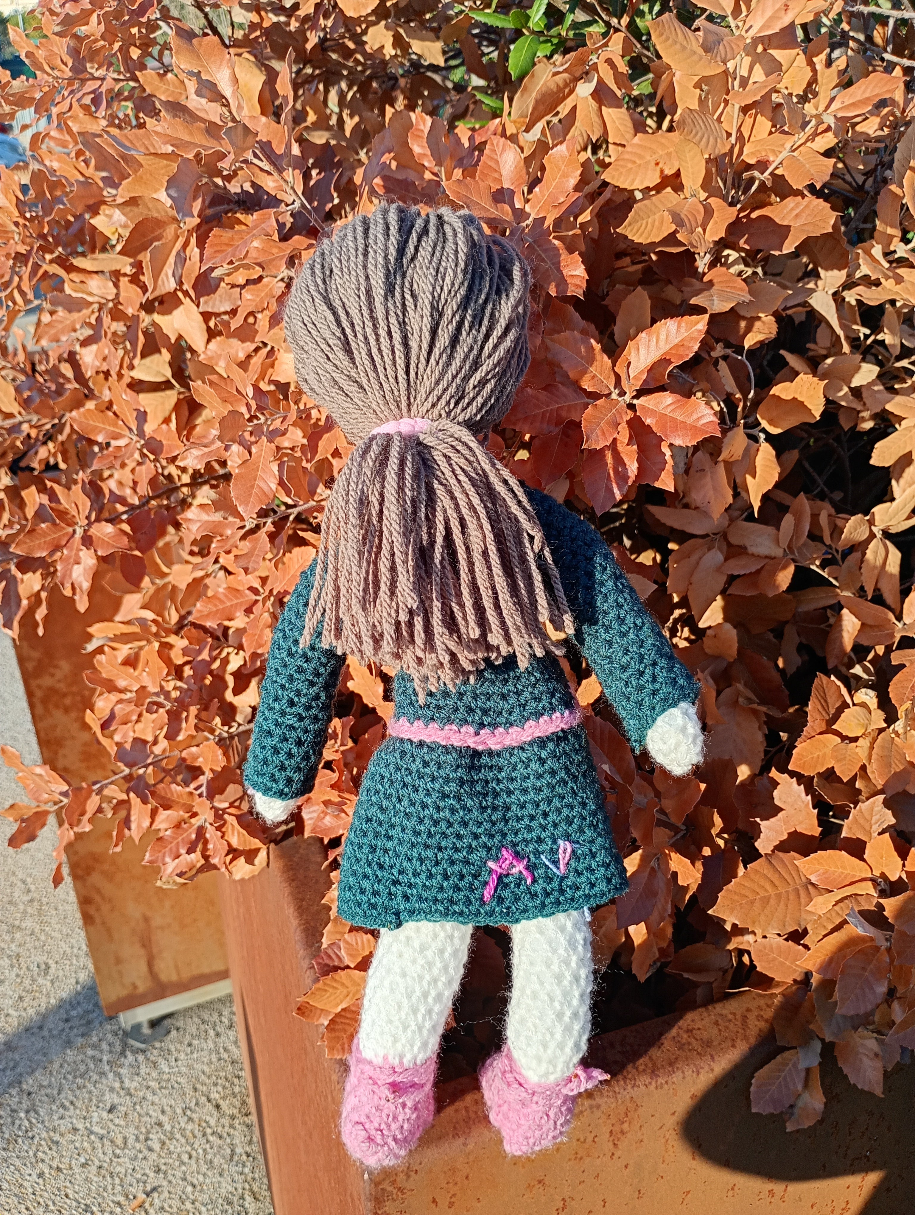 Poupe exsclusive crochet collection drs maitred du monde Elise d'elryr 35cm