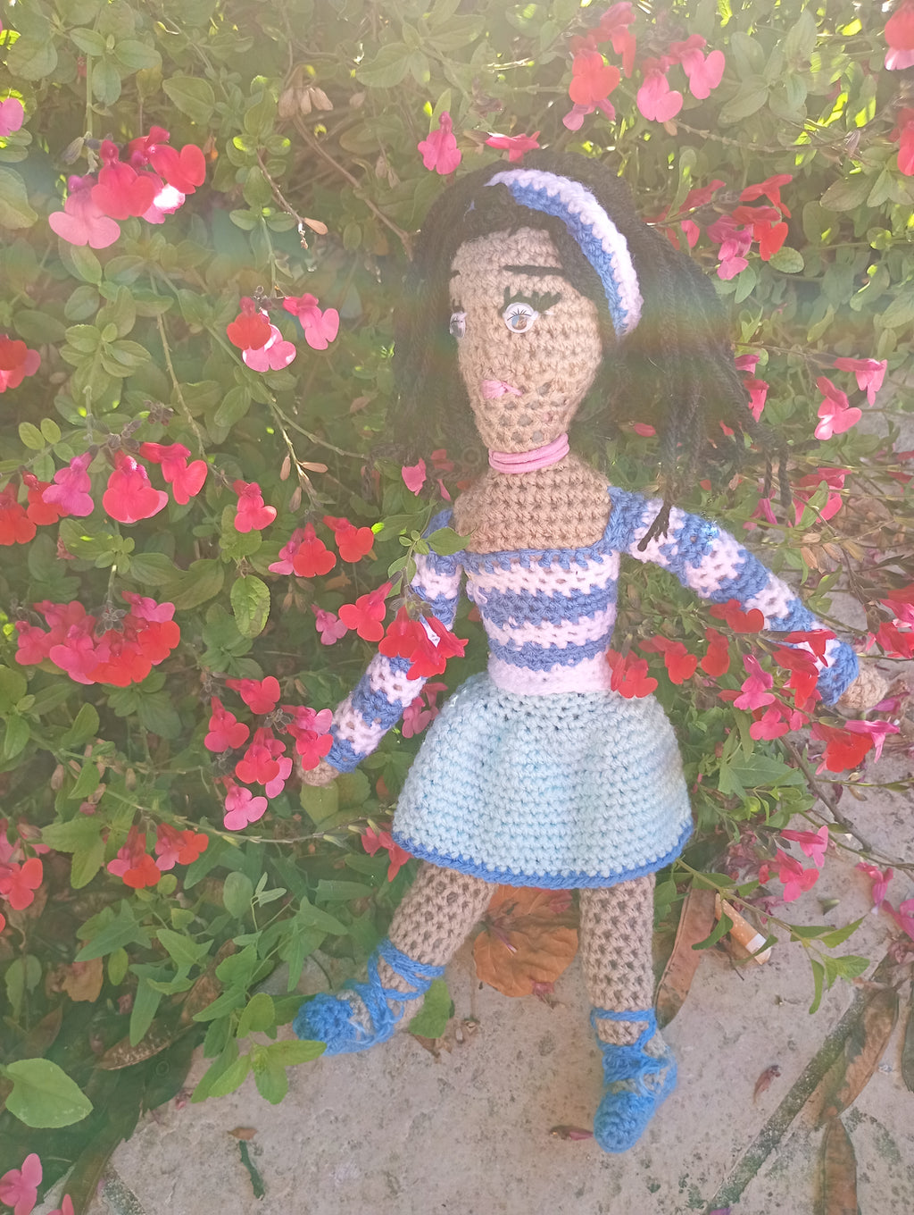 Poupe exsclusive crochet  mafame Msrseiile