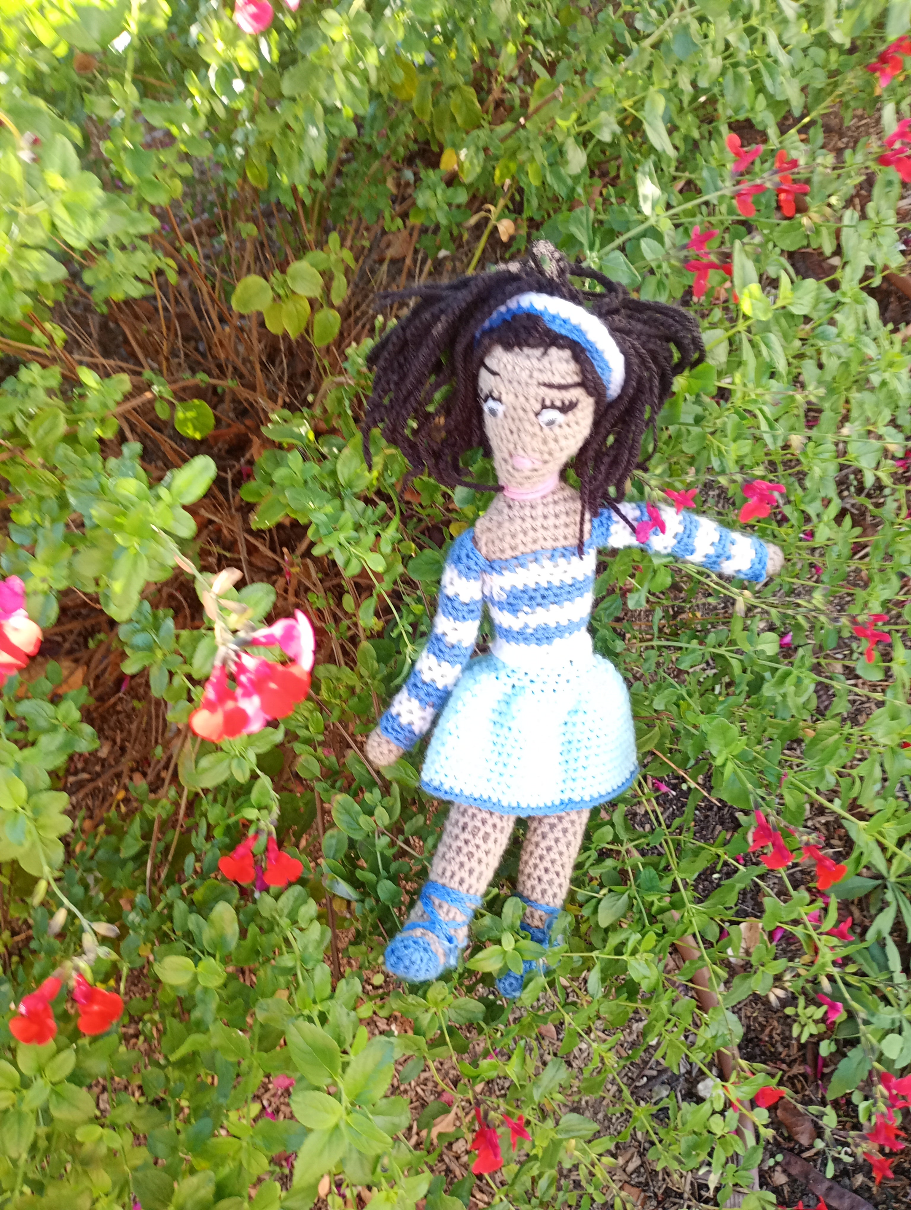 Poupe exsclusive crochet  mafame Msrseiile