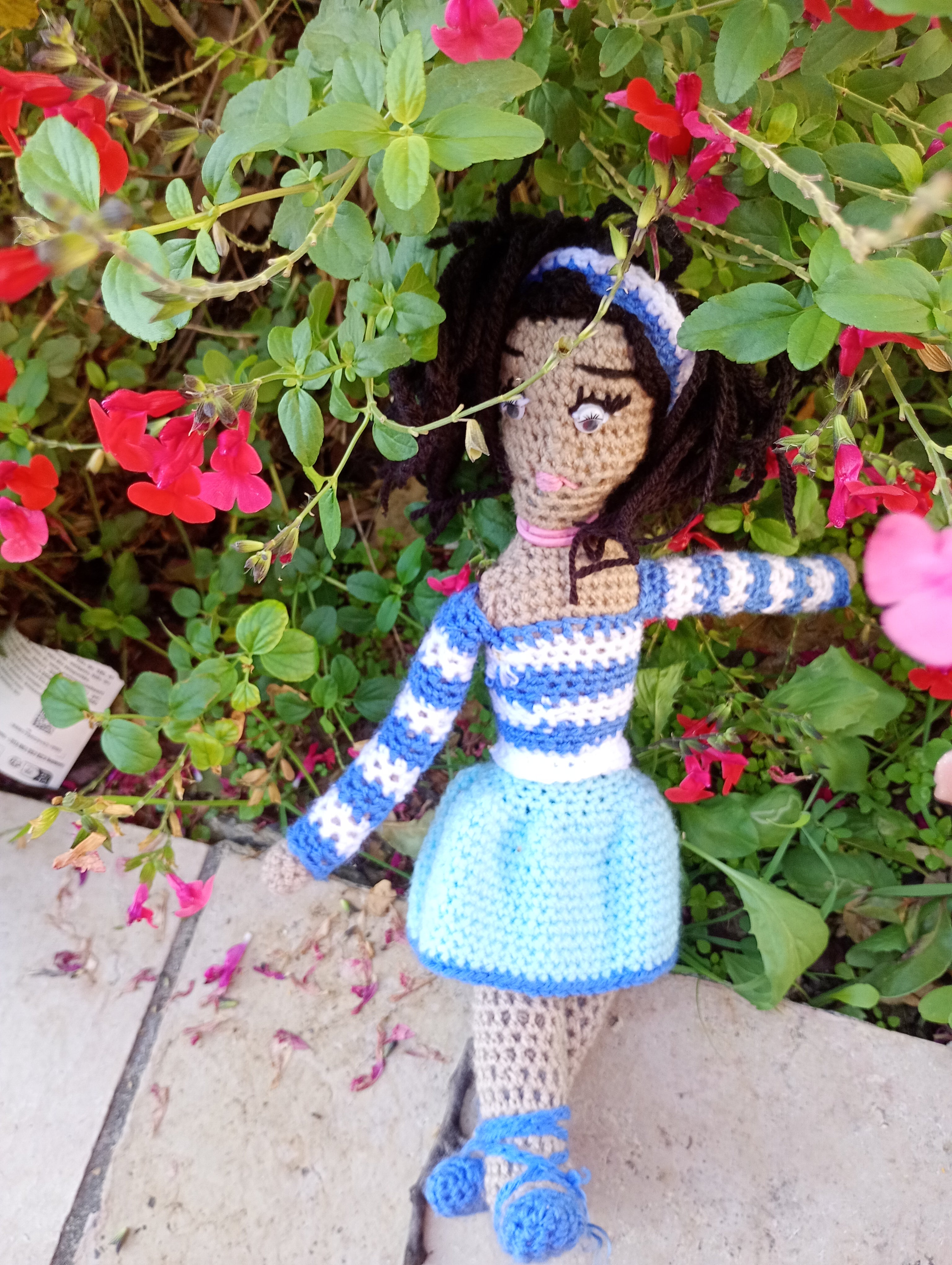 Poupe exsclusive crochet  mafame Msrseiile