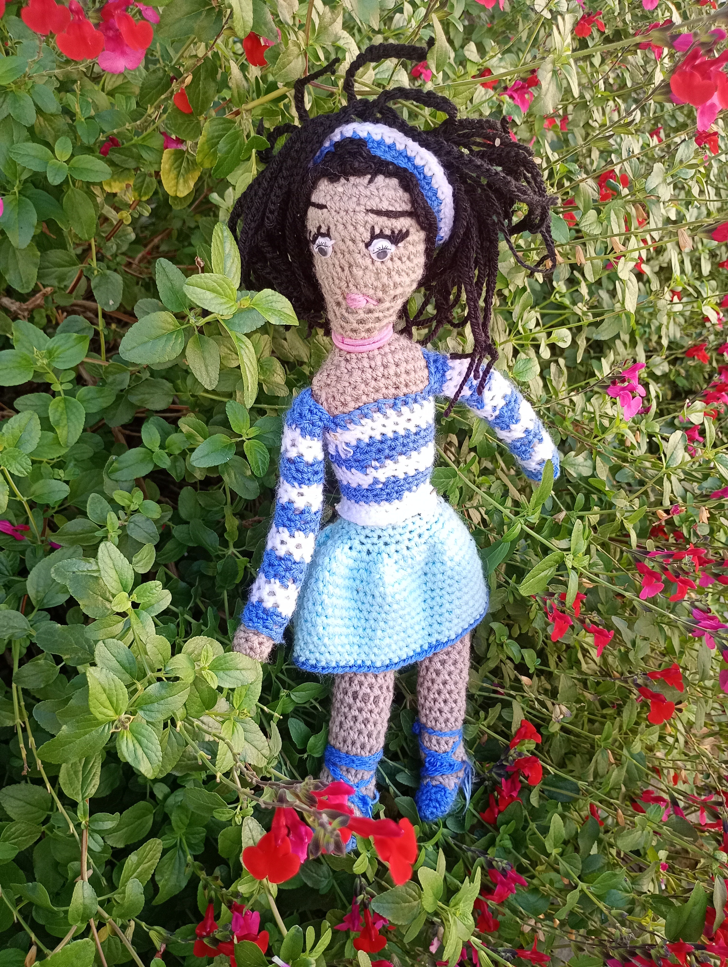 Poupe exsclusive crochet  mafame Msrseiile