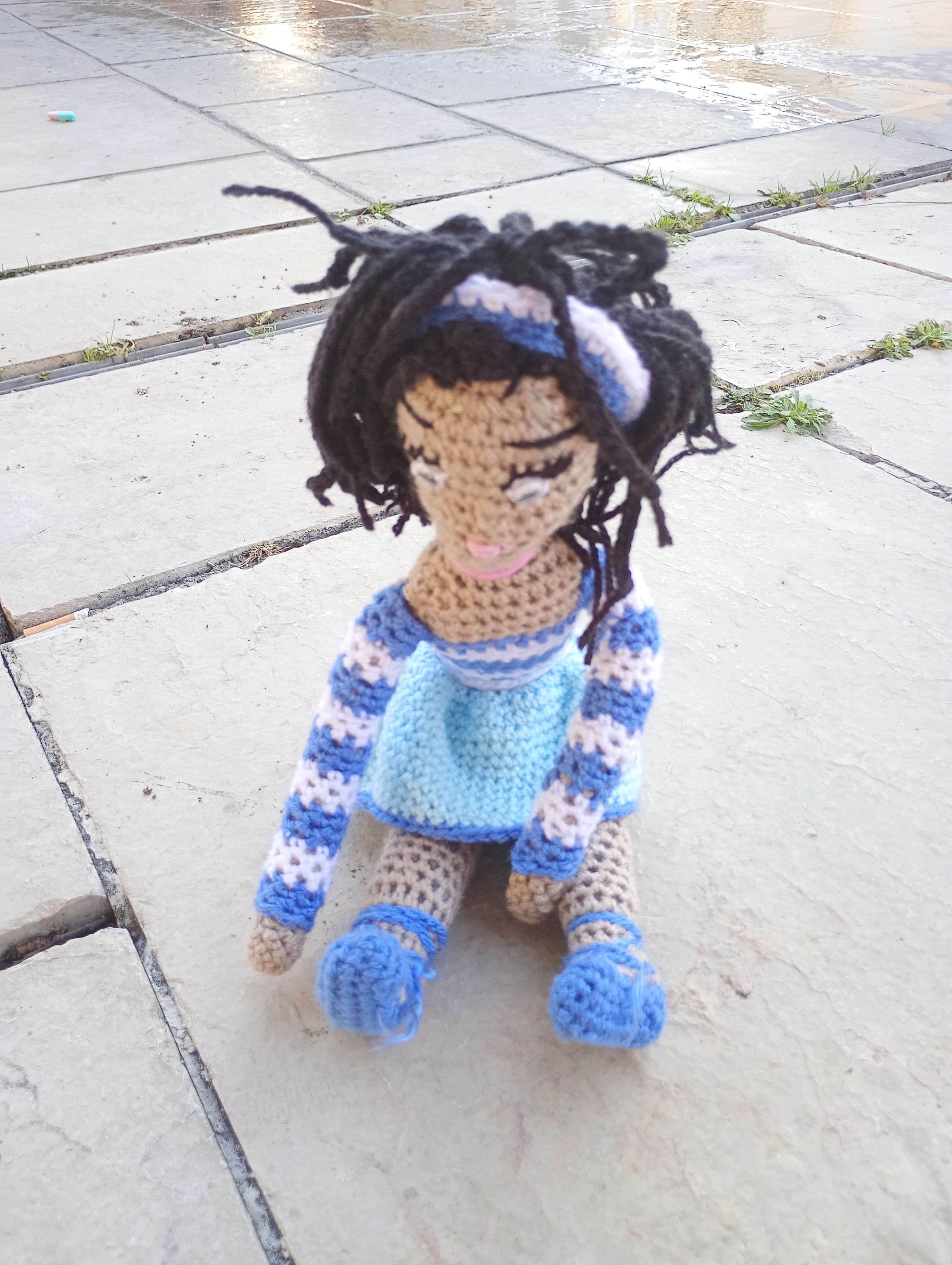 Poupe exsclusive crochet  mafame Msrseiile