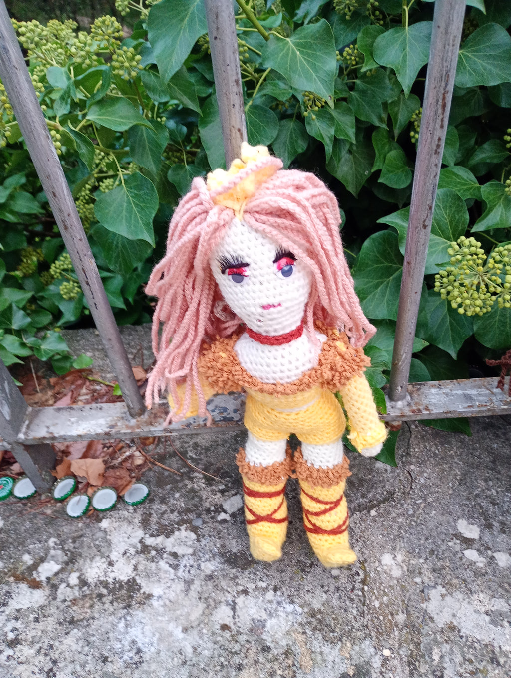 Poupe exsclusive crochet Brungildr 50cm