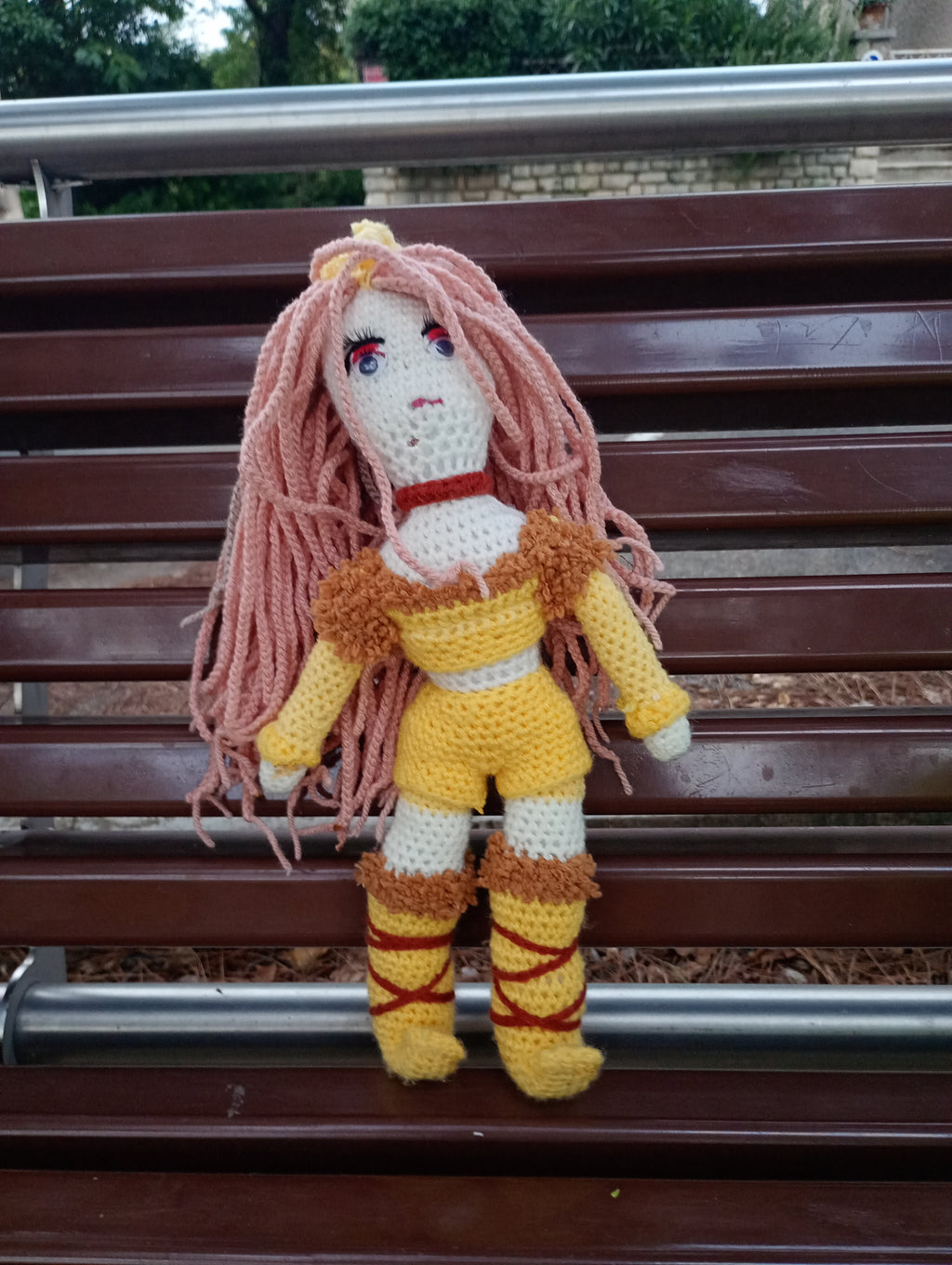 Poupe exsclusive crochet Brungildr 50cm