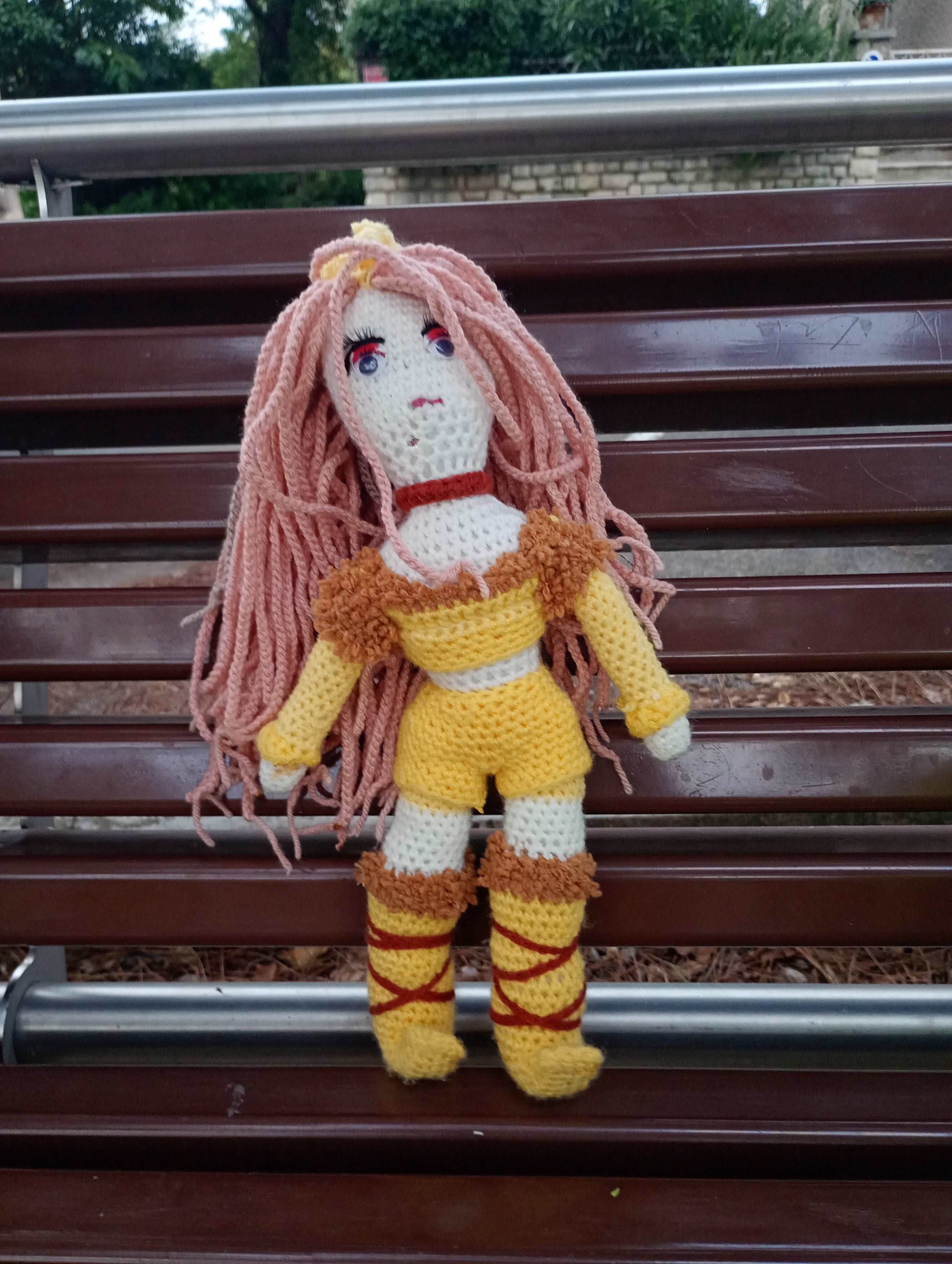 Poupe exsclusive crochet Brungildr 50cm