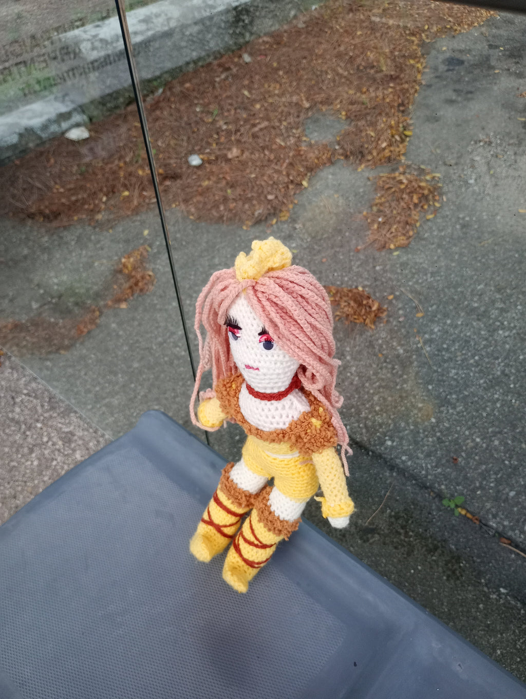 Poupe exsclusive crochet Brungildr 50cm