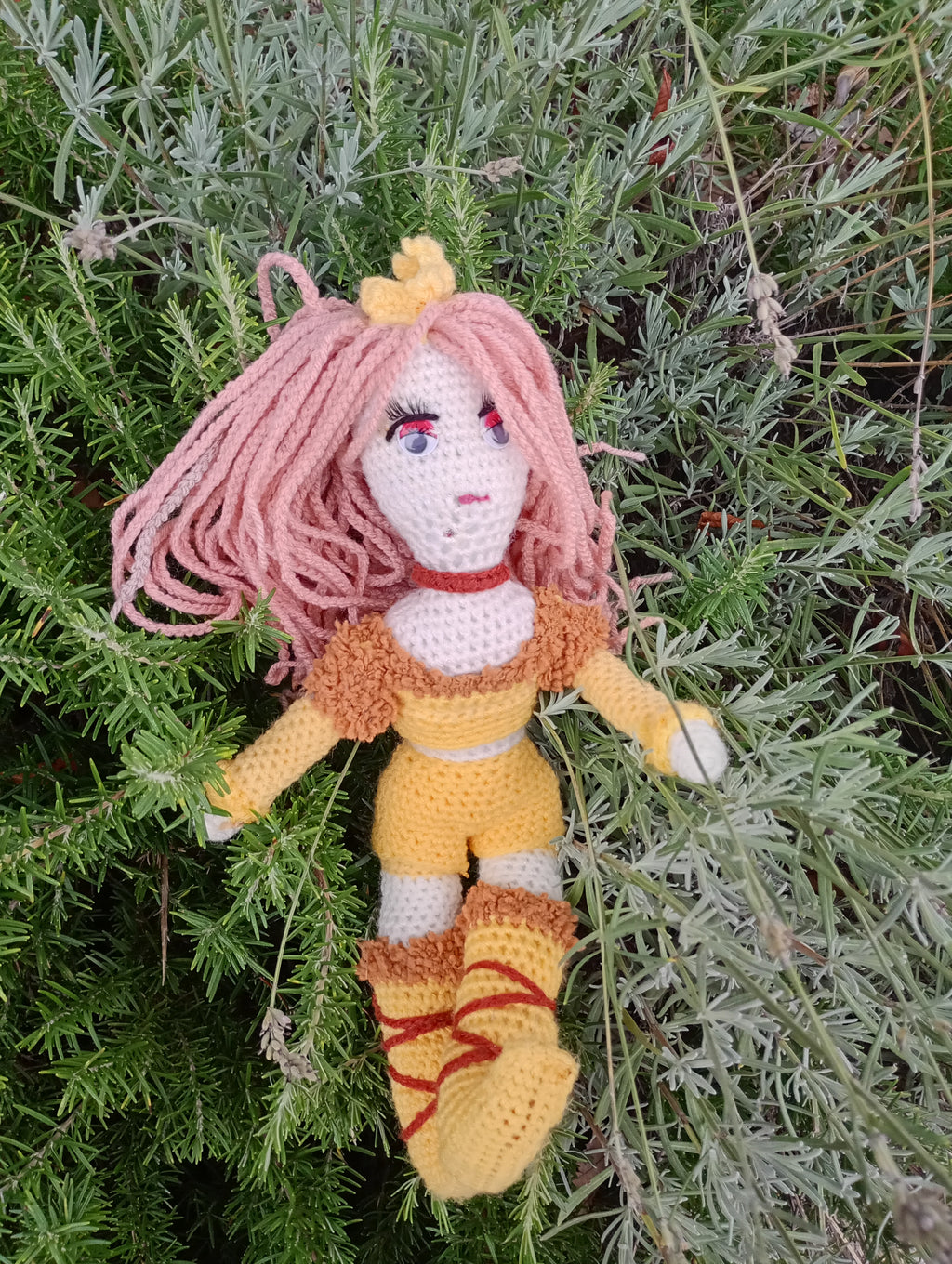 Poupe exsclusive crochet Brungildr 50cm