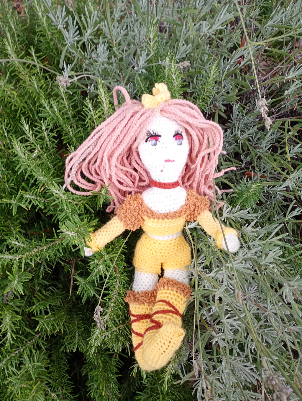 Poupe exsclusive crochet Brungildr 50cm