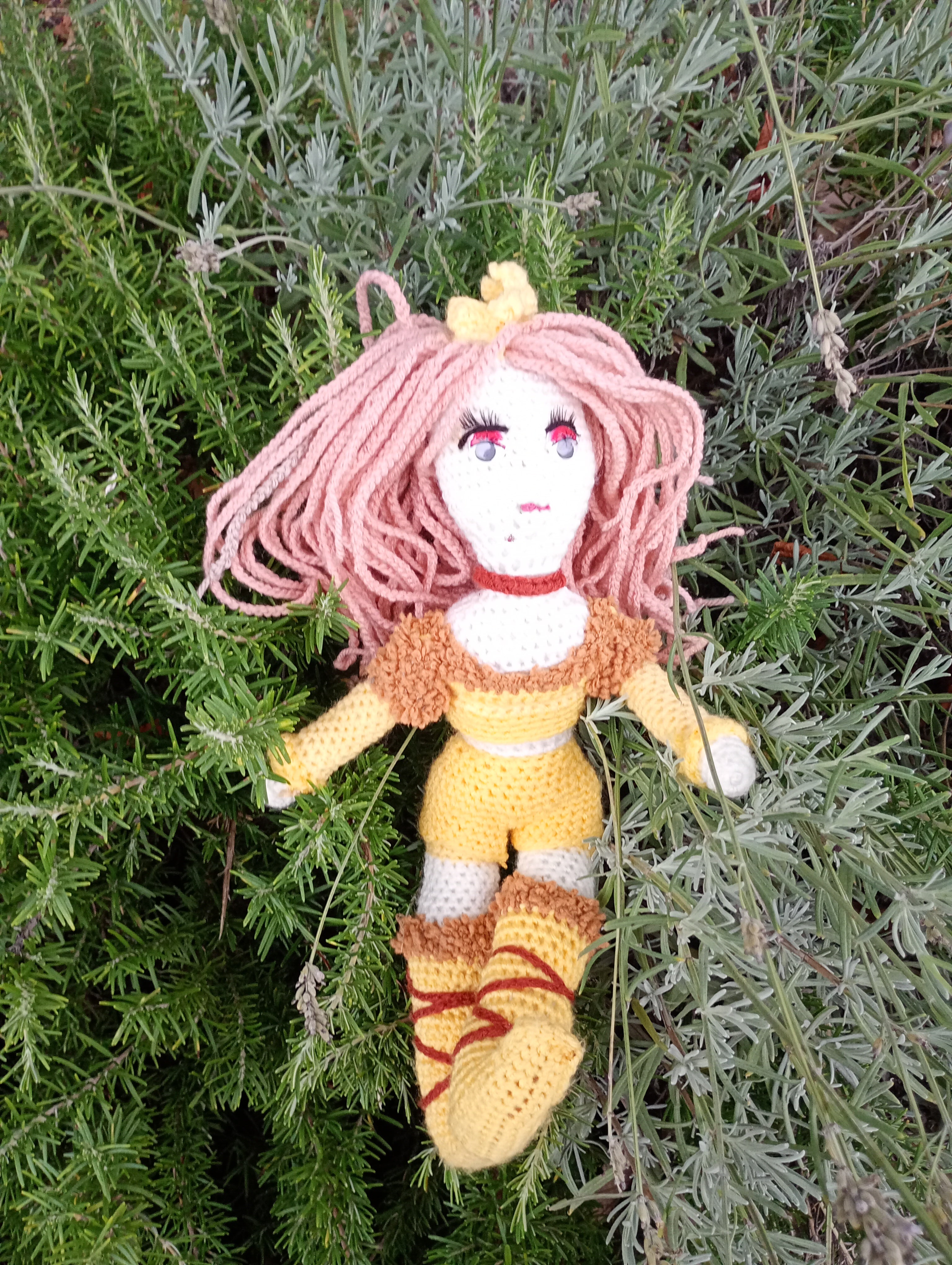 Poupe exsclusive crochet Brungildr 50cm