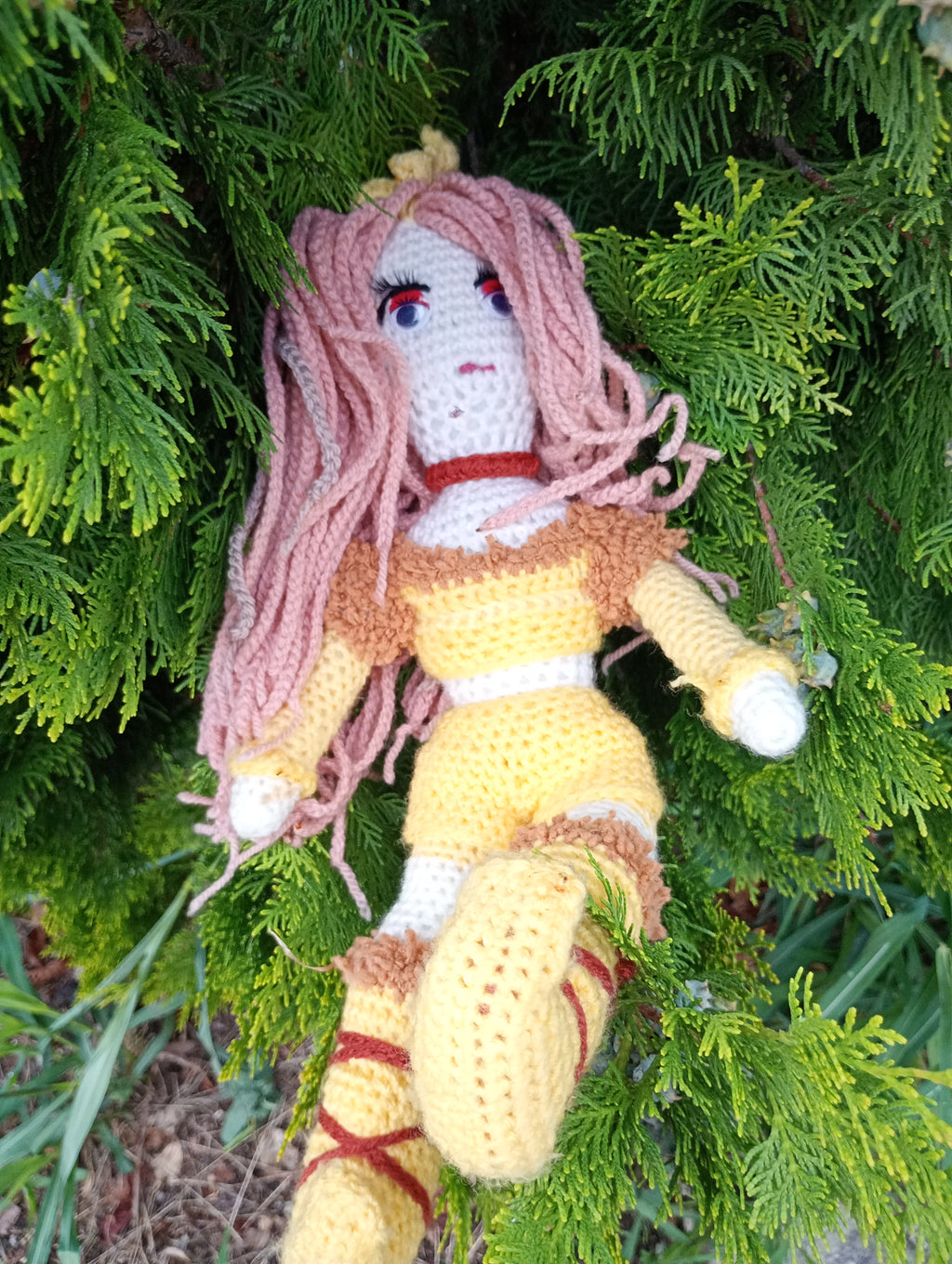 Poupe exsclusive crochet Brungildr 50cm