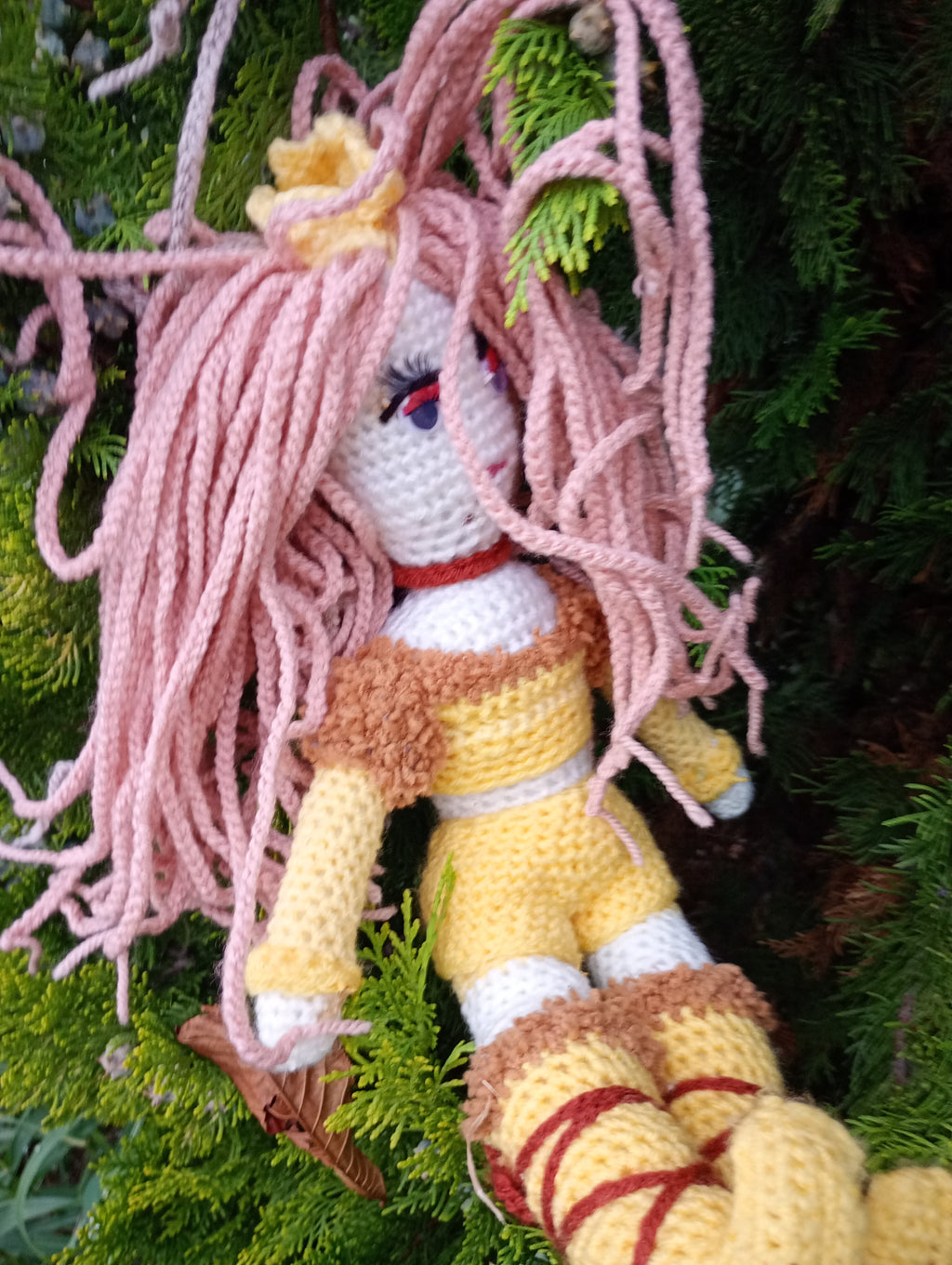 Poupe exsclusive crochet Brungildr 50cm