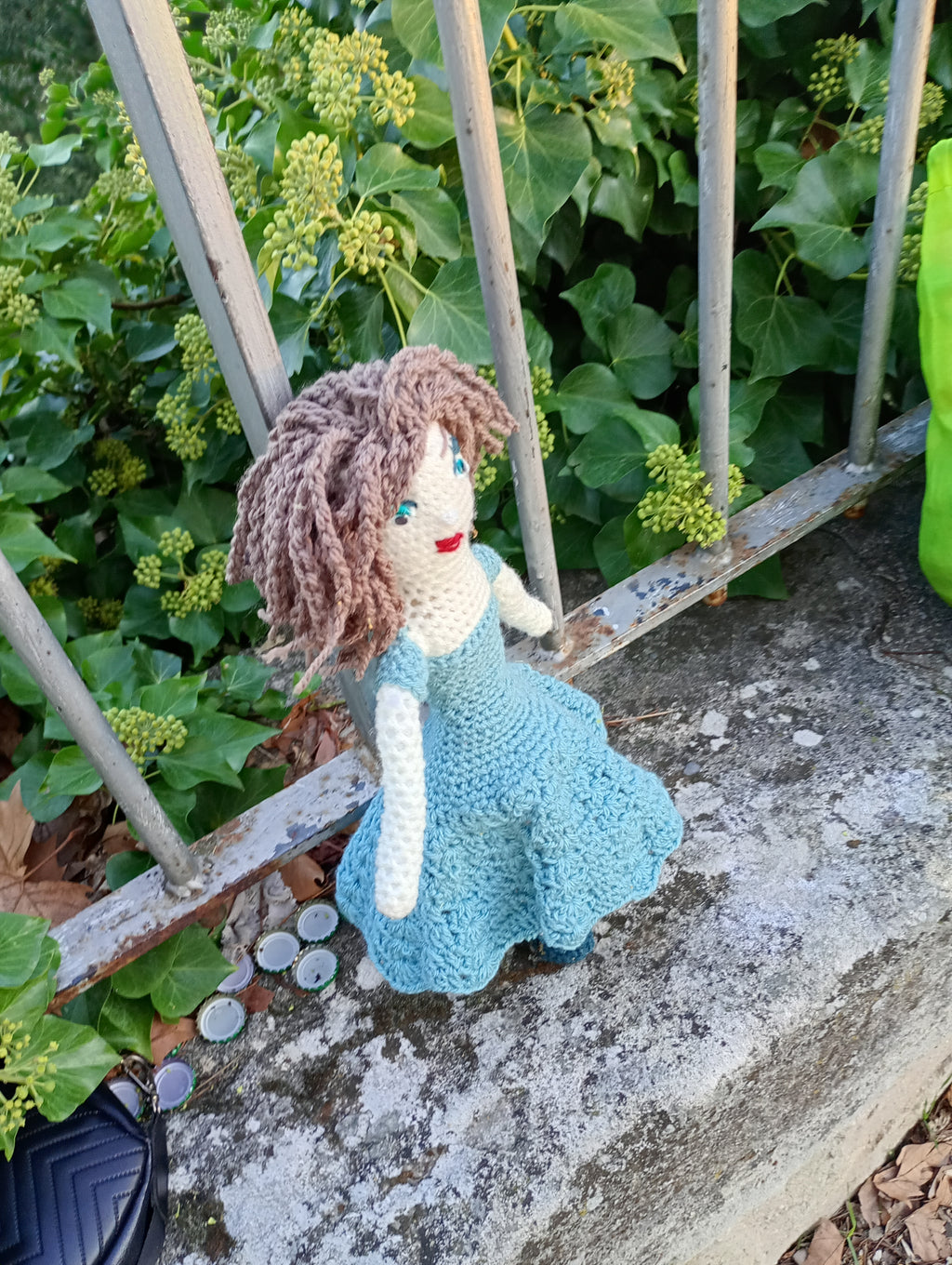 Poupe exsclusive crochet Madame Reims 35