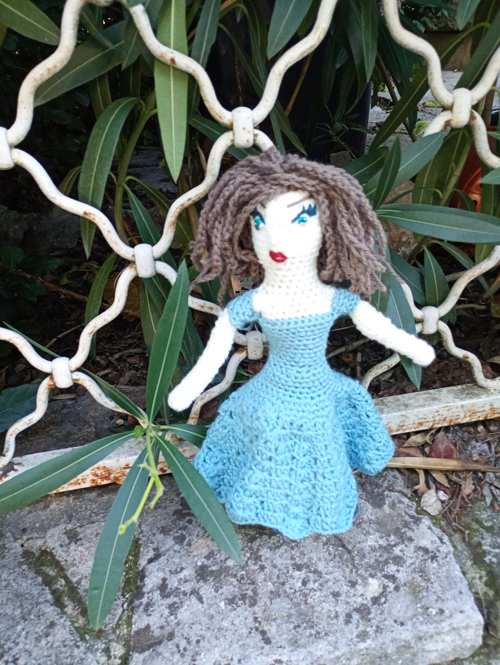 Poupe exsclusive crochet Madame Reims 35