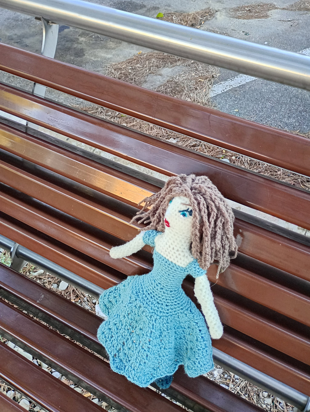 Poupe exsclusive crochet Madame Reims 35