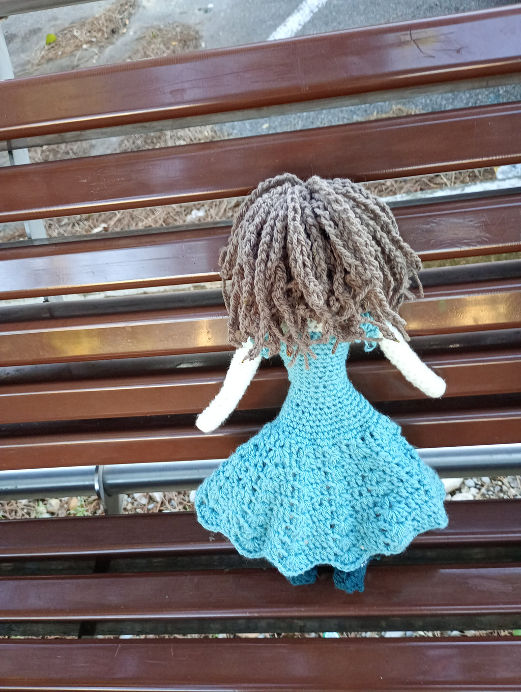 Poupe exsclusive crochet Madame Reims 35