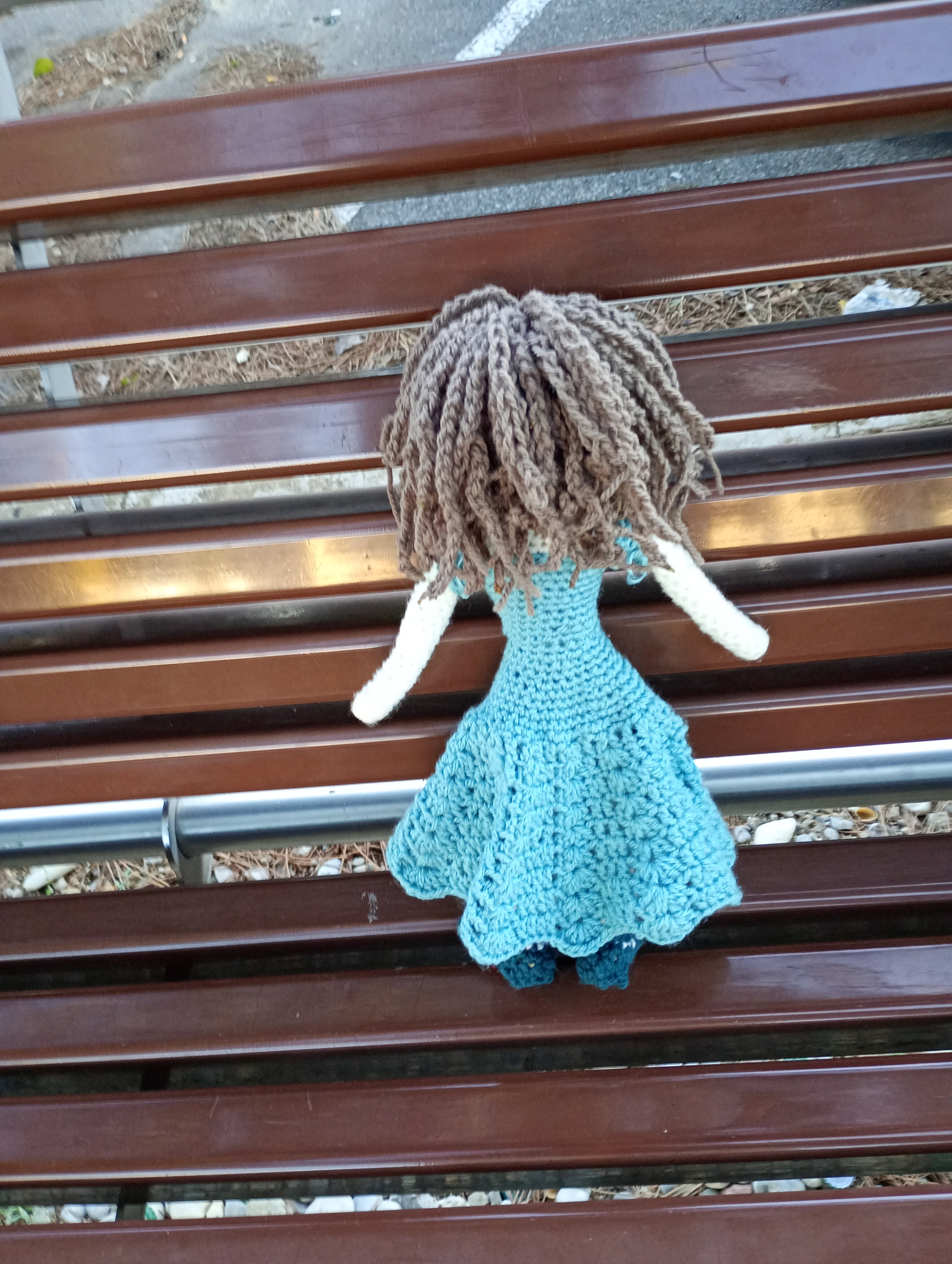 Poupe exsclusive crochet Madame Reims 35