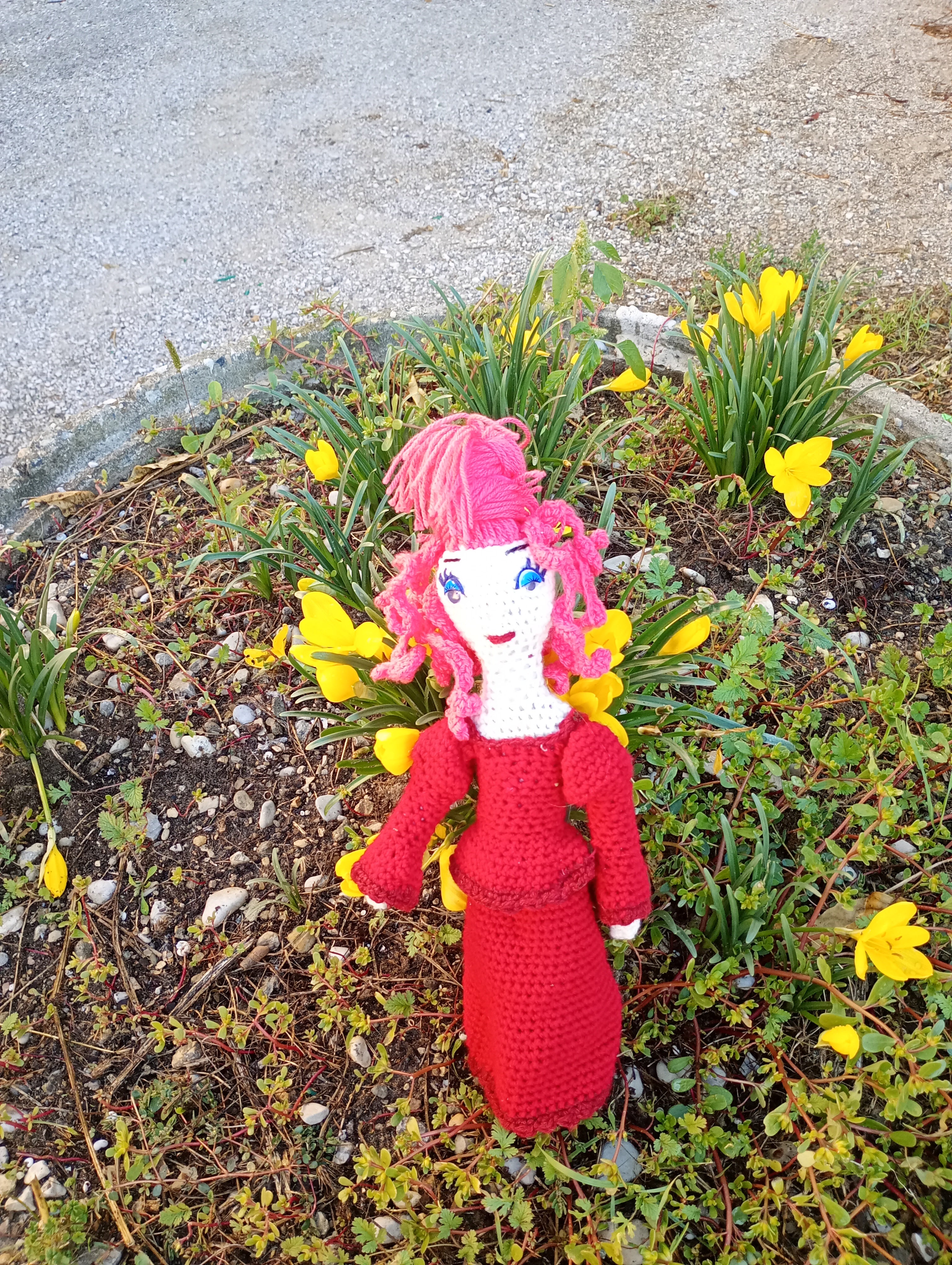 Poupe exsclusive crochet l’Aristocrate Moderne de Sang Ancien