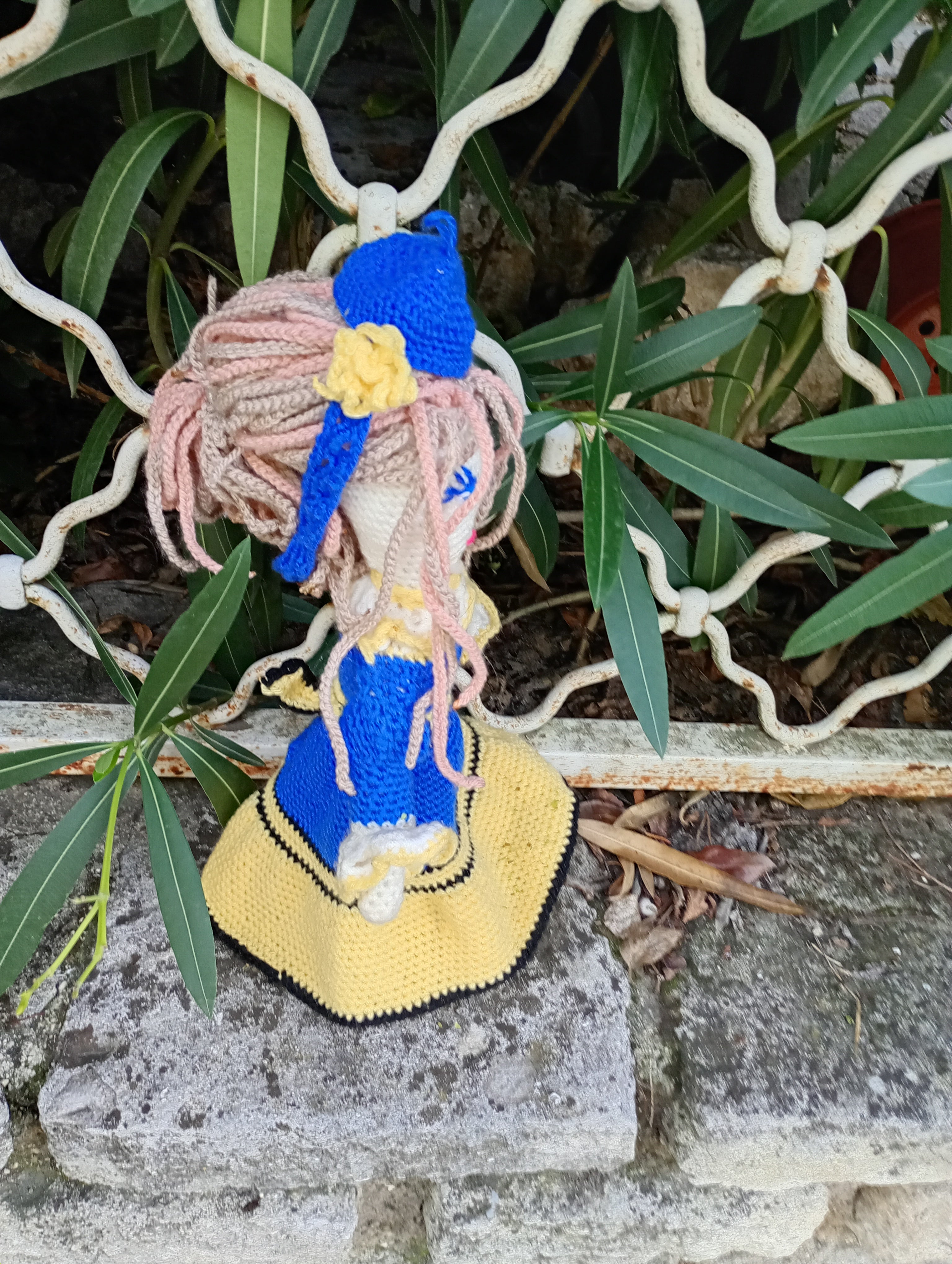 Poupe exsclusive crochet Agnessa d'Poitierd