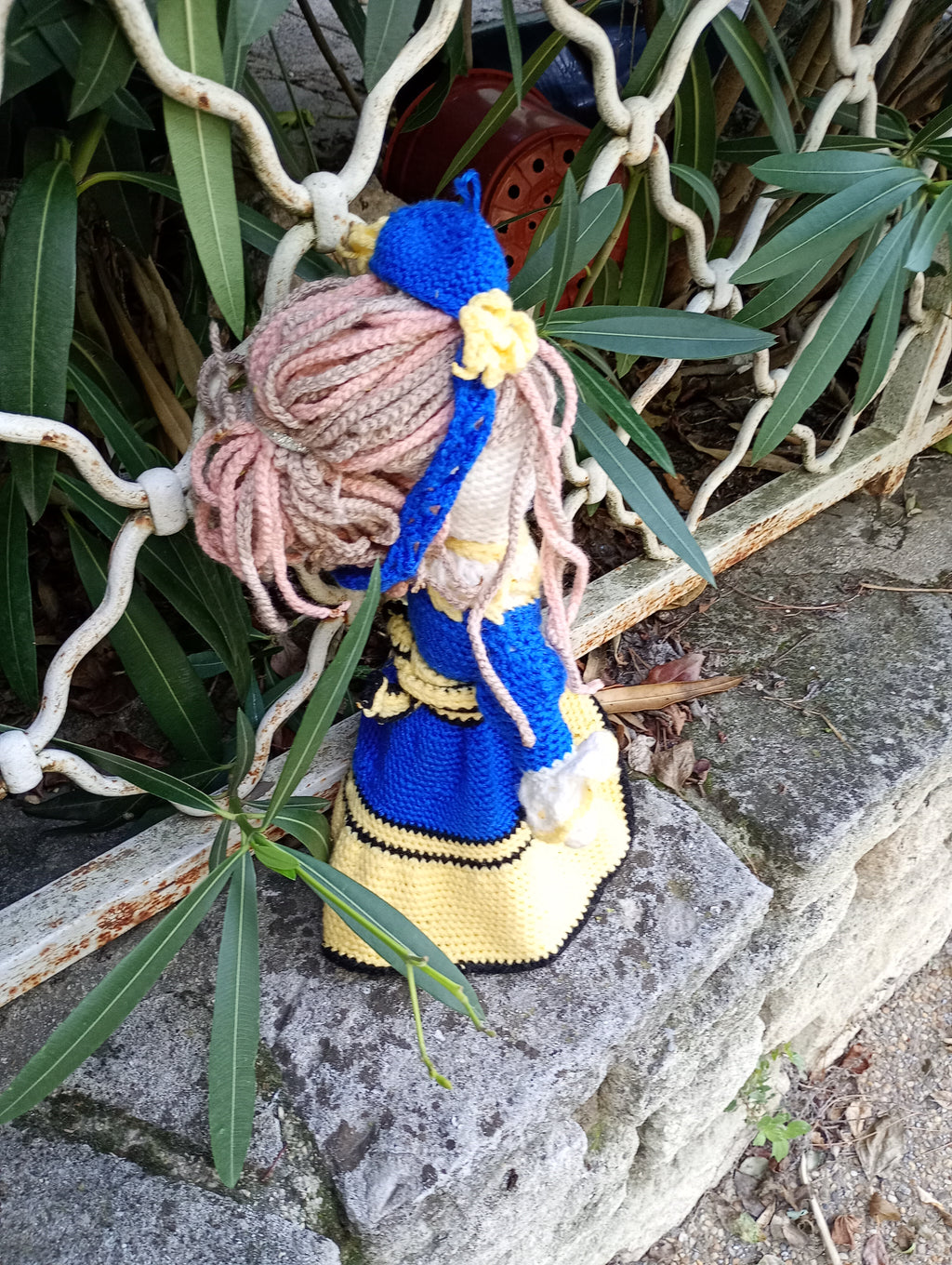 Poupe exsclusive crochet Agnessa d'Poitierd