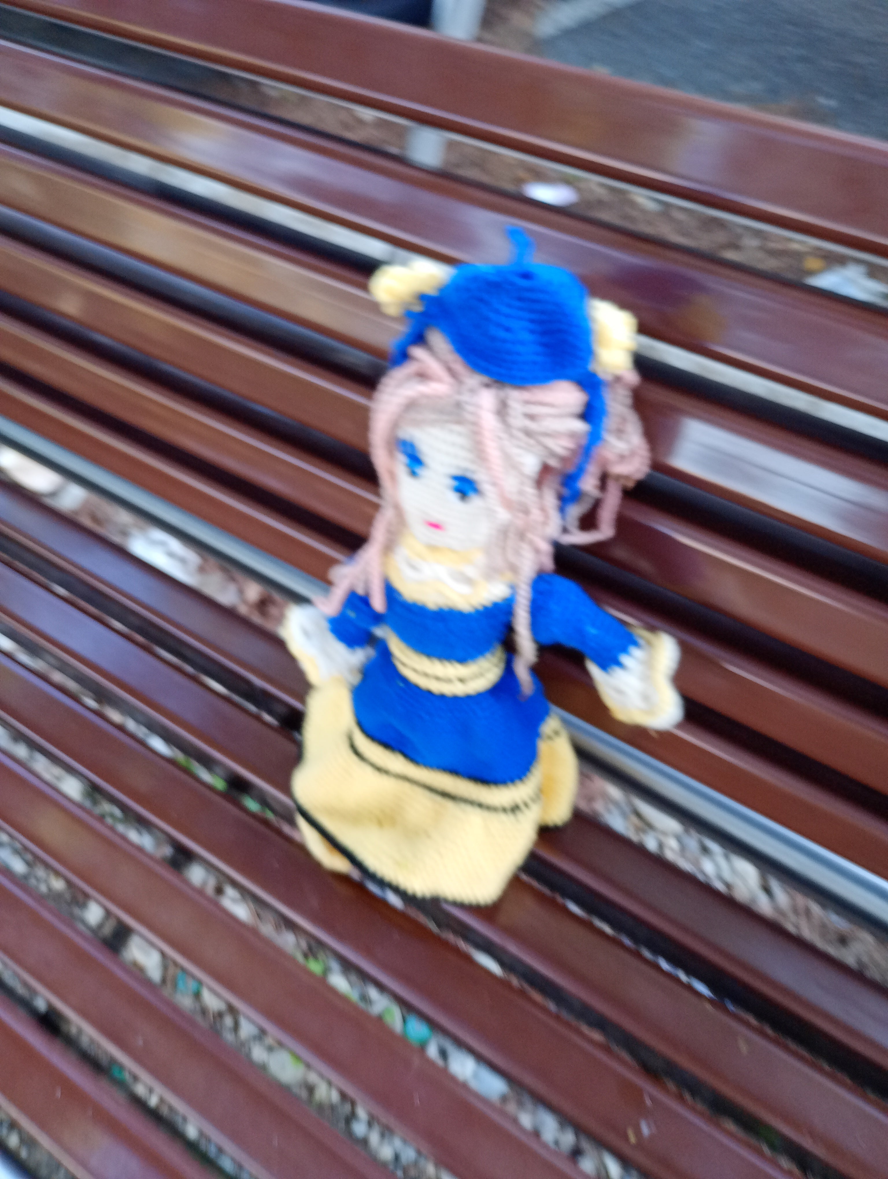 Poupe exsclusive crochet Agnessa d'Poitierd