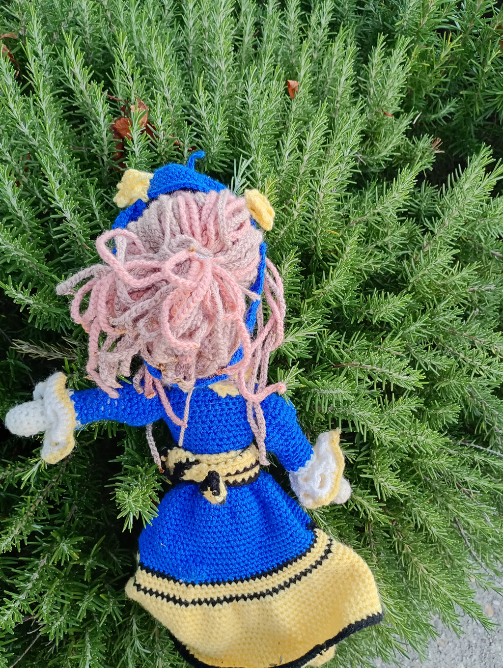 Poupe exsclusive crochet Agnessa d'Poitierd