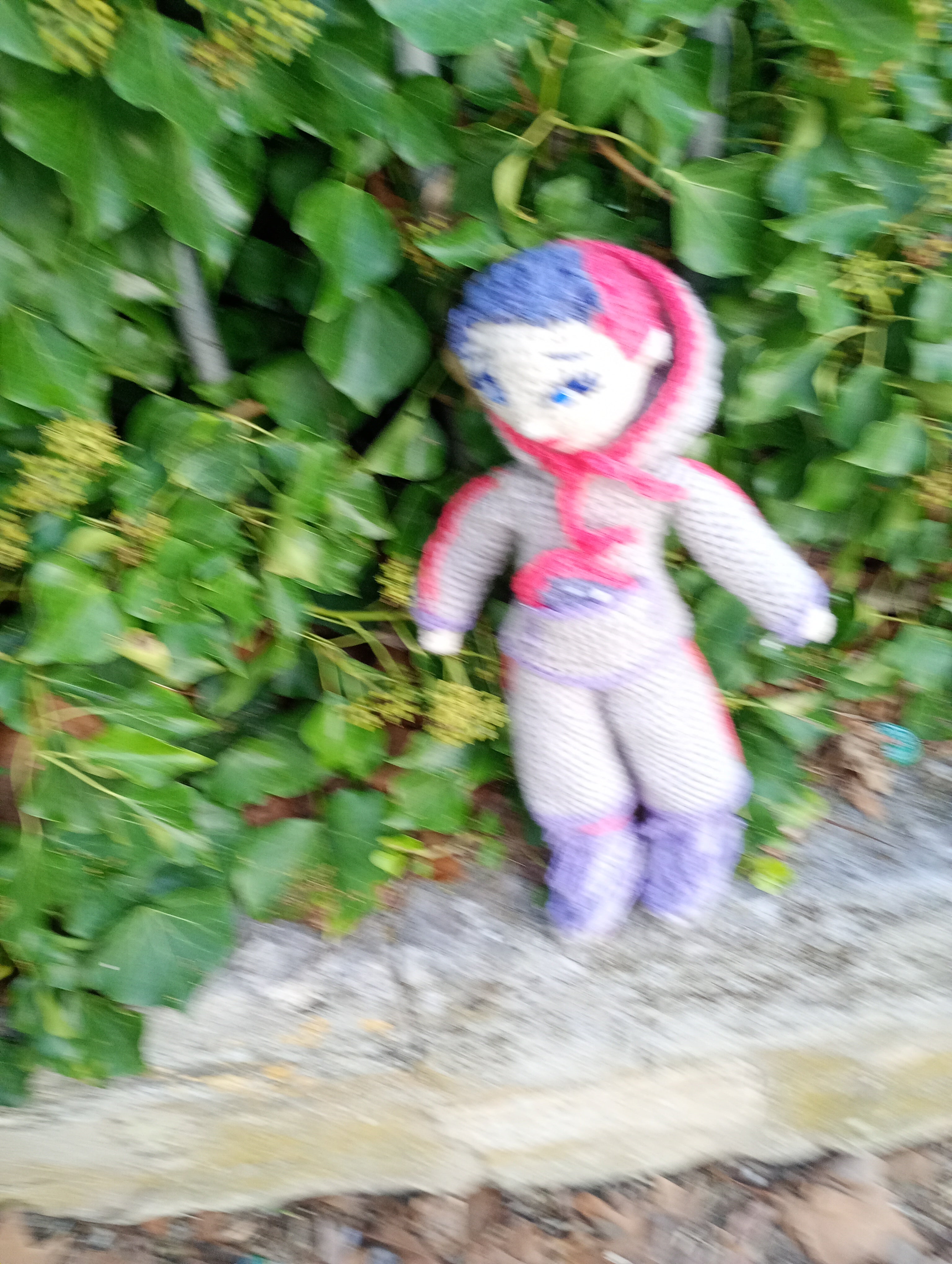 Poupe exsclusive crochet Elon de Groc -Madter of Digital 40cm