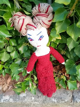 Poupe exsclusive crochet madame Botdeix 40cm