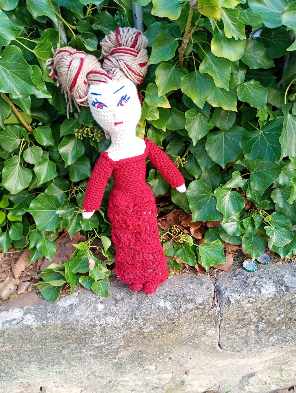 Poupe exsclusive crochet madame Botdeix 40cm