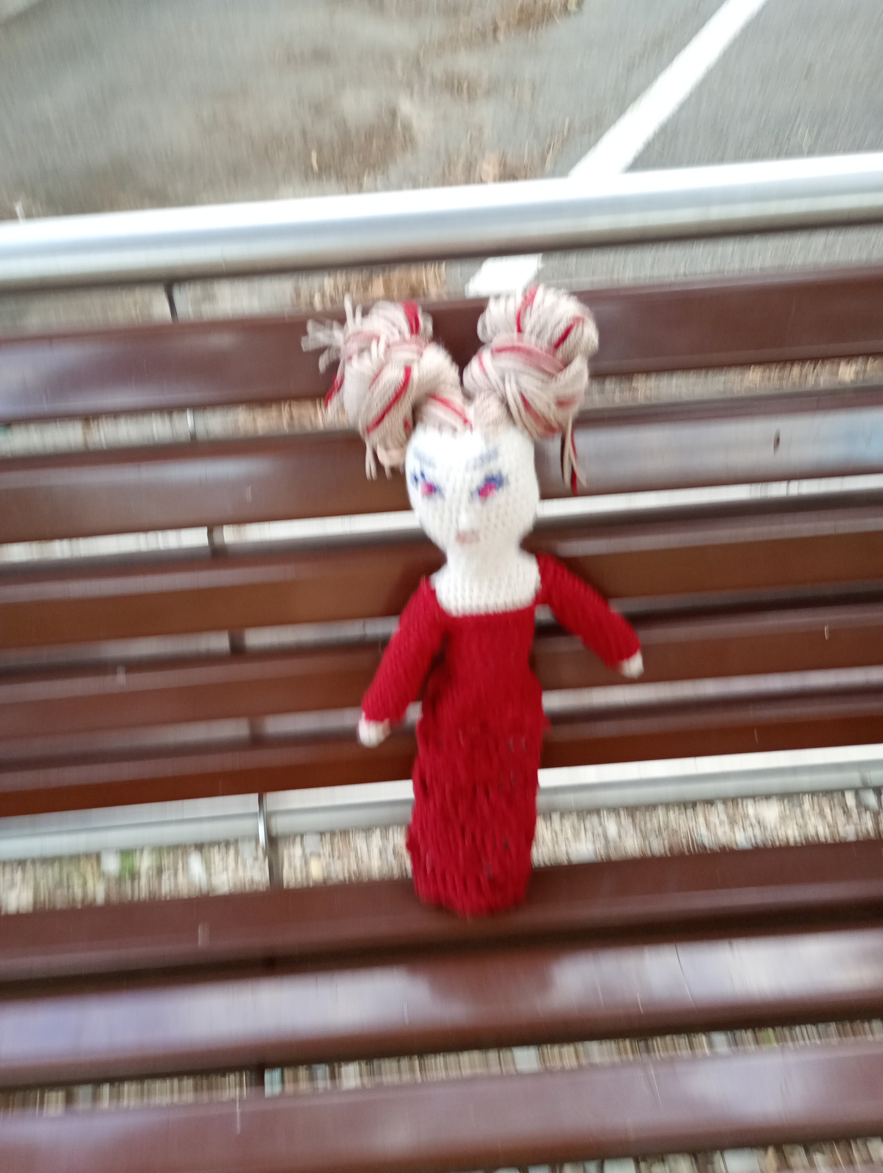 Poupe exsclusive crochet madame Botdeix 40cm