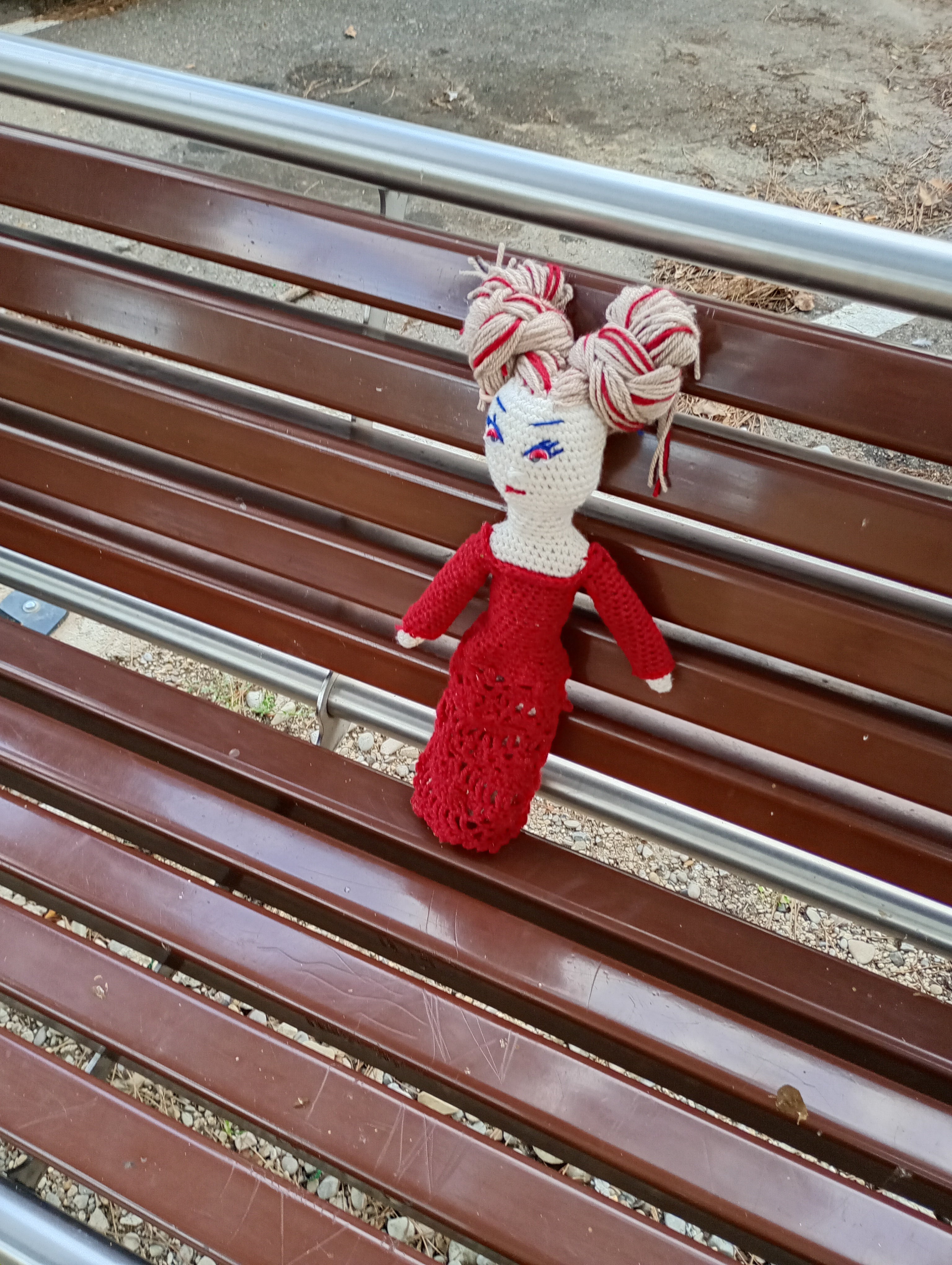 Poupe exsclusive crochet madame Botdeix 40cm