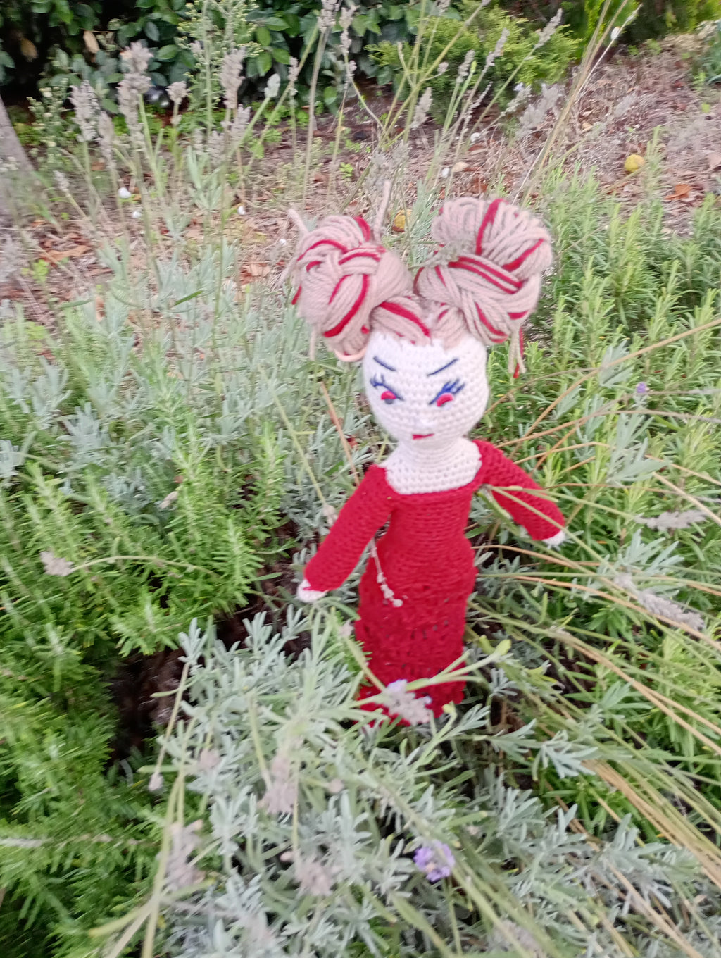 Poupe exsclusive crochet madame Botdeix 40cm