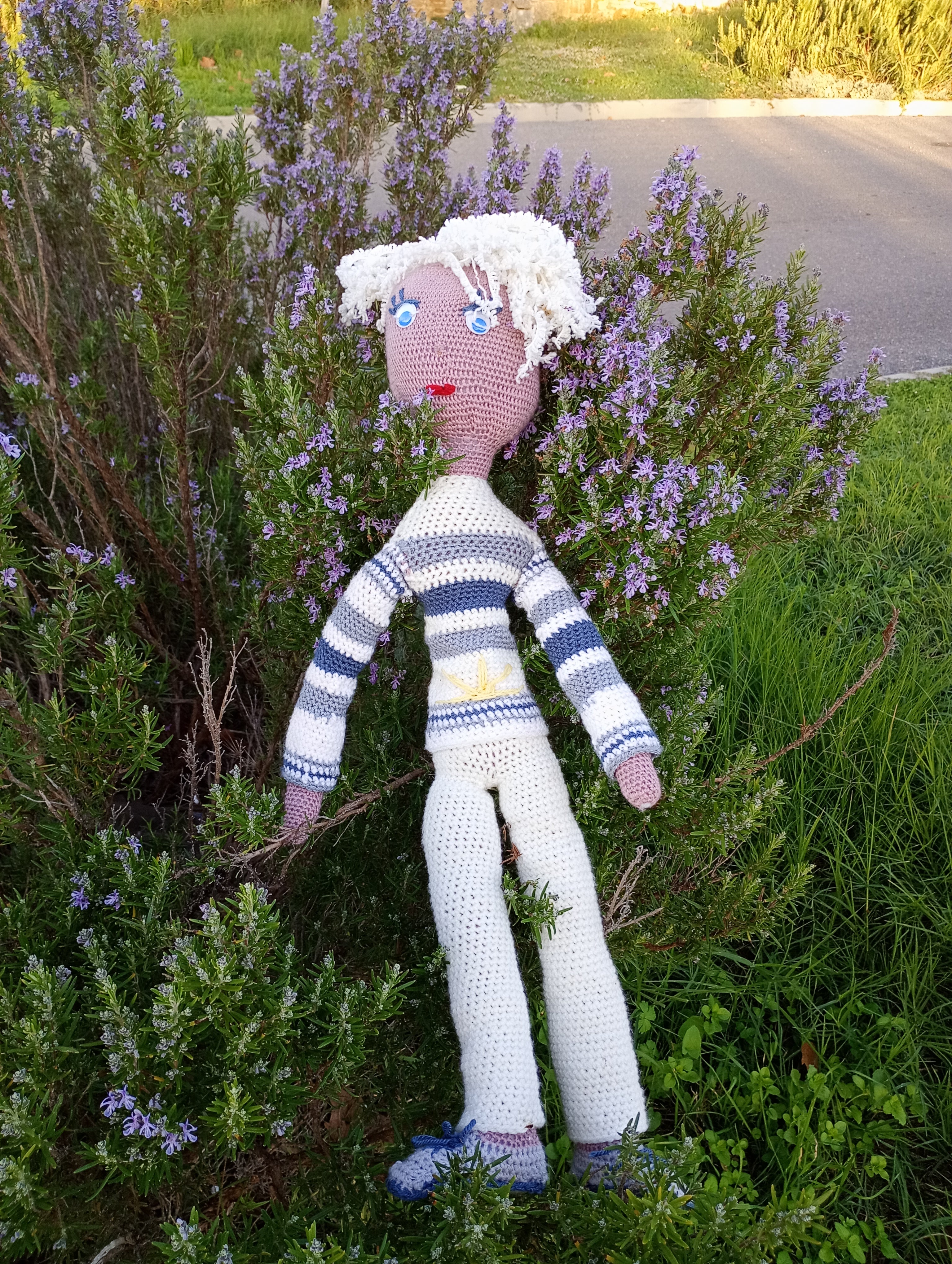 Poupe exsclisive crochet Titanes 75+2poupees