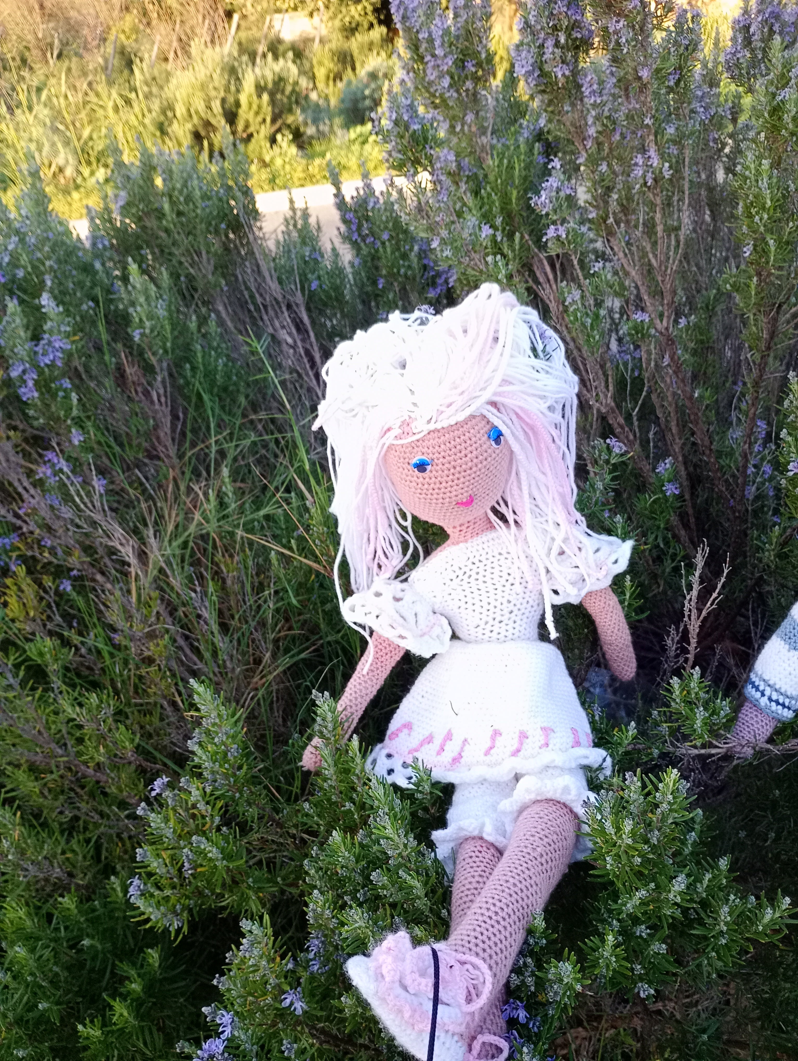 Poupe exsclisive crochet Titanes 75+2poupees