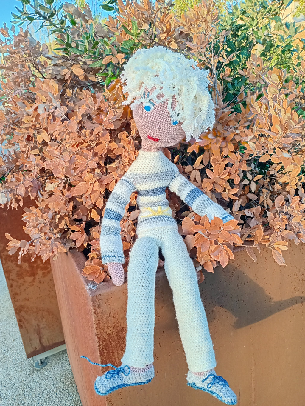 Poupe exsclisive crochet Titanes 75+2poupees