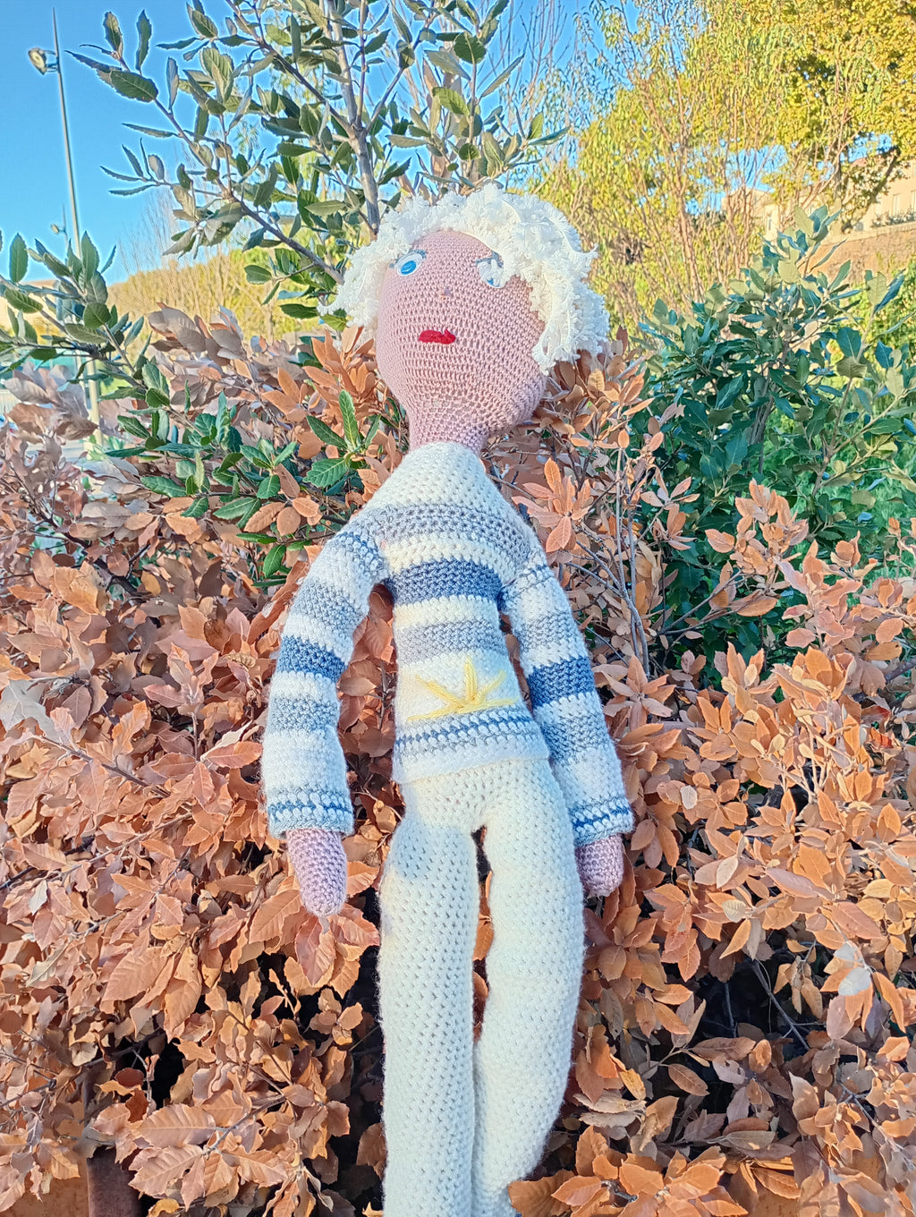 Poupe exsclisive crochet Titanes 75+2poupees