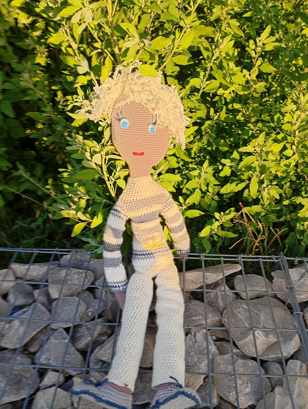 Poupe exsclisive crochet Titanes 75+2poupees