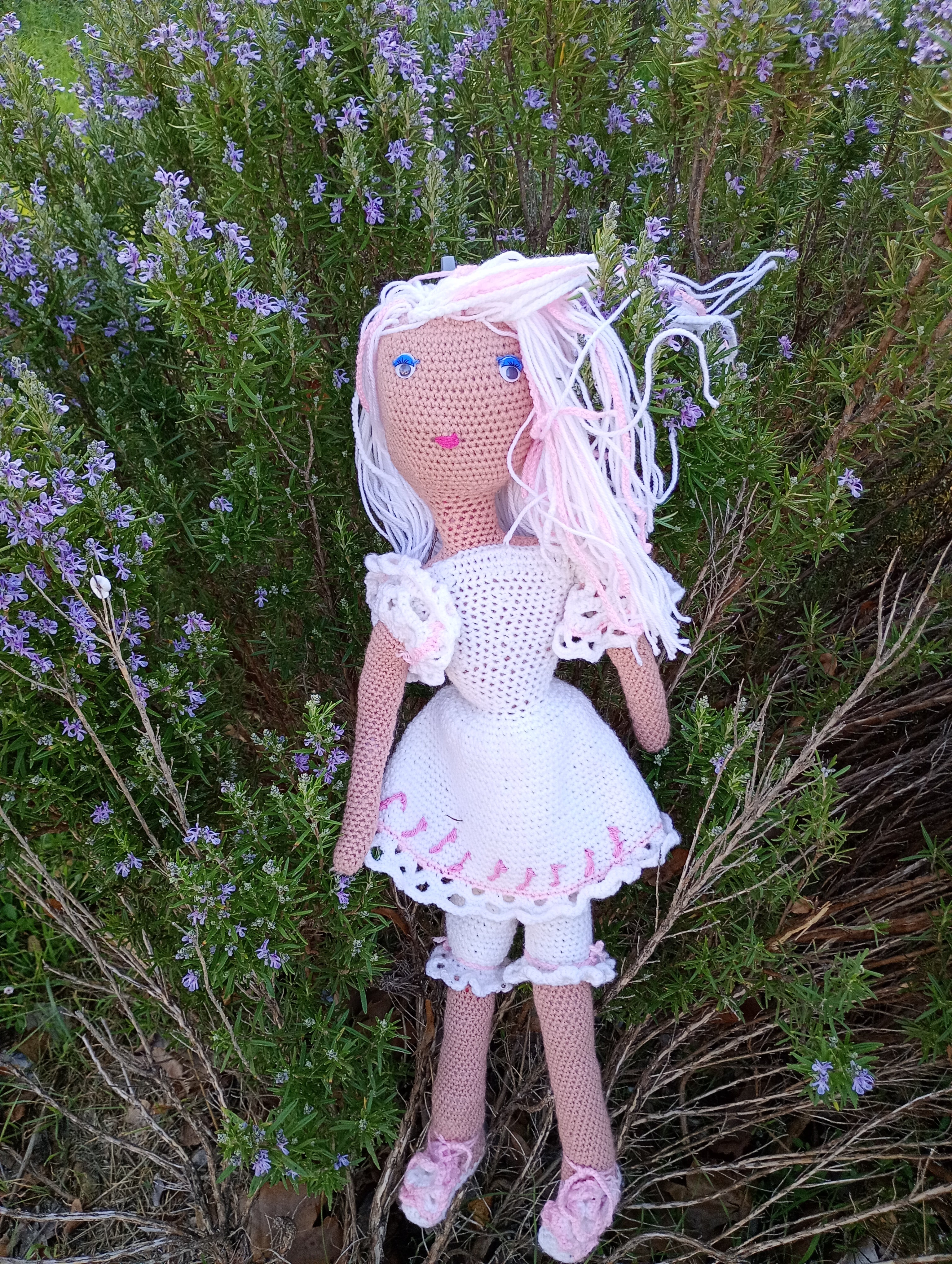 Poupe exsclisive crochet Titanes 75+2poupees