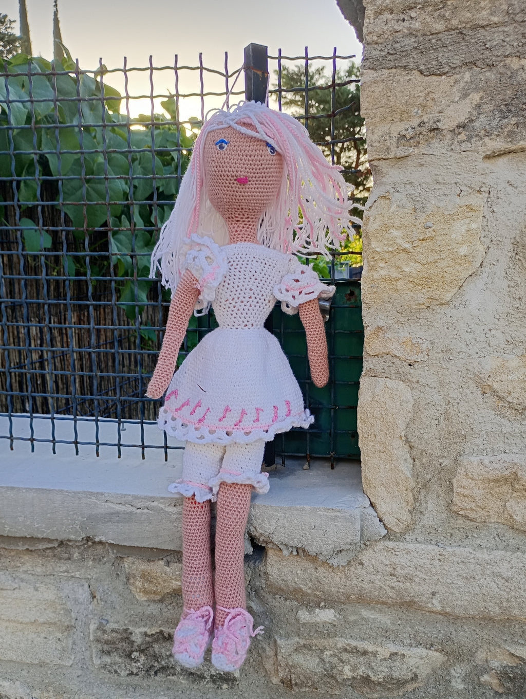 Poupe exsclisive crochet Titanes 75+2poupees