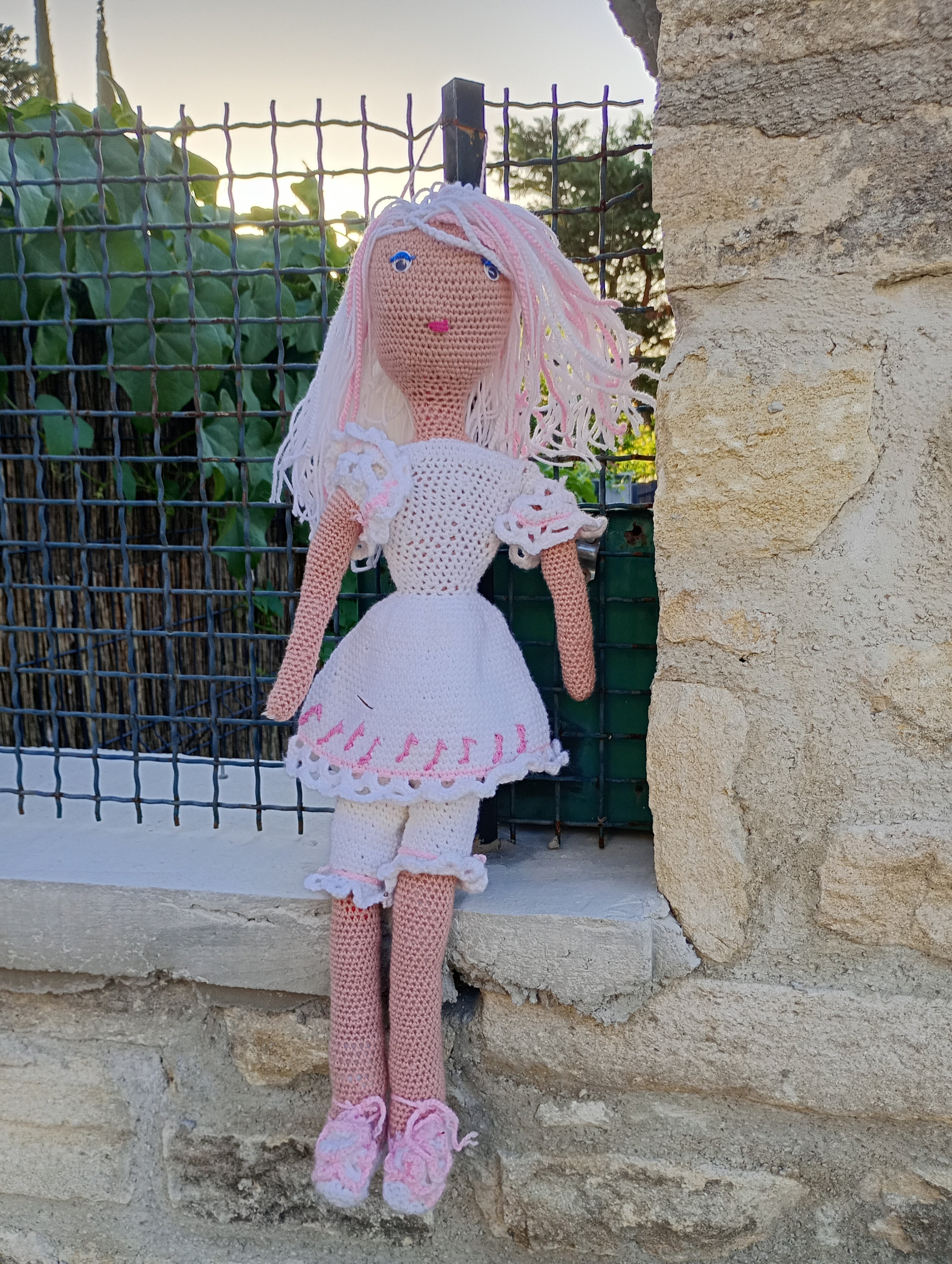 Poupe exsclisive crochet Titanes 75+2poupees