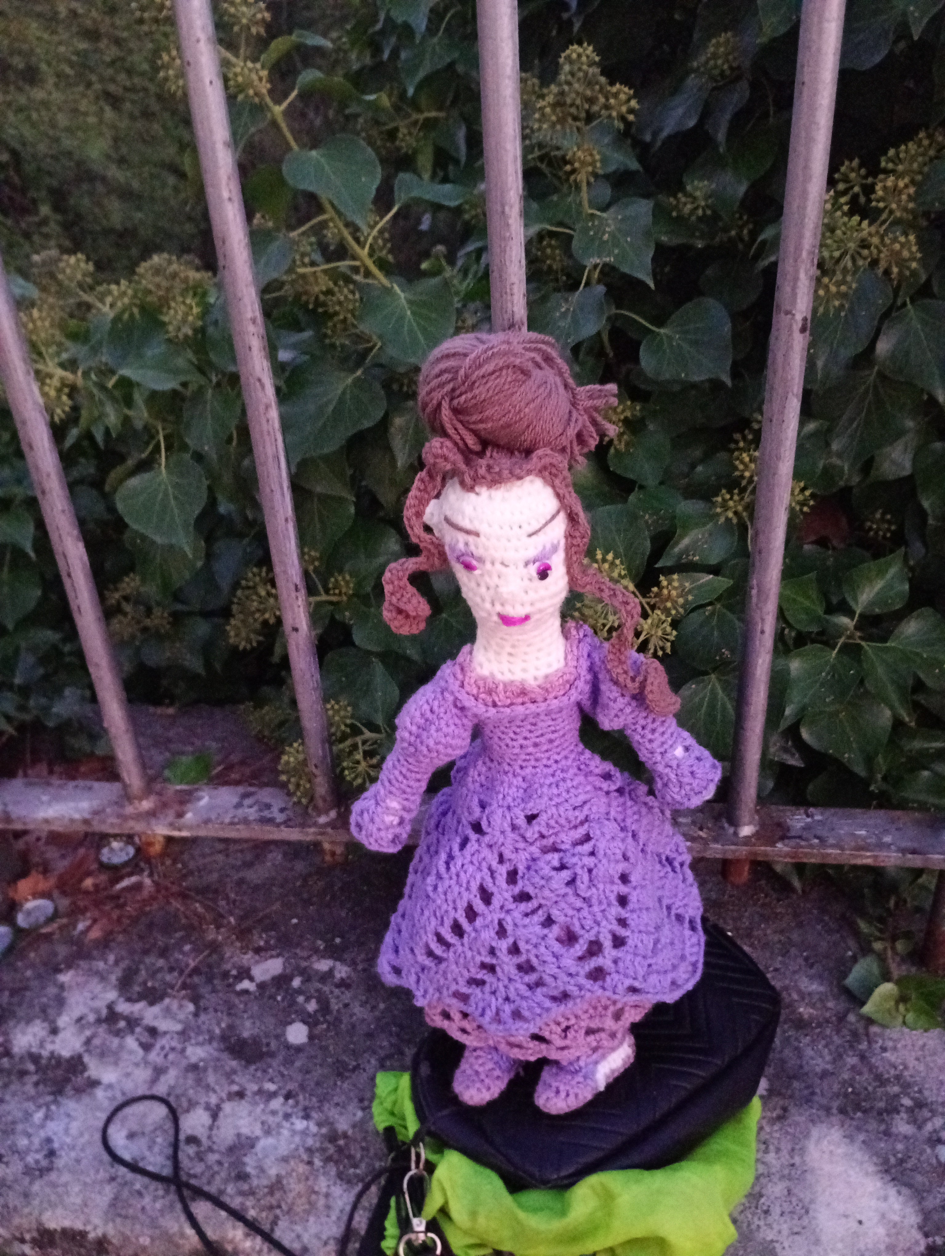 Poupe exsclusive crochet mafame Lyom 35cm