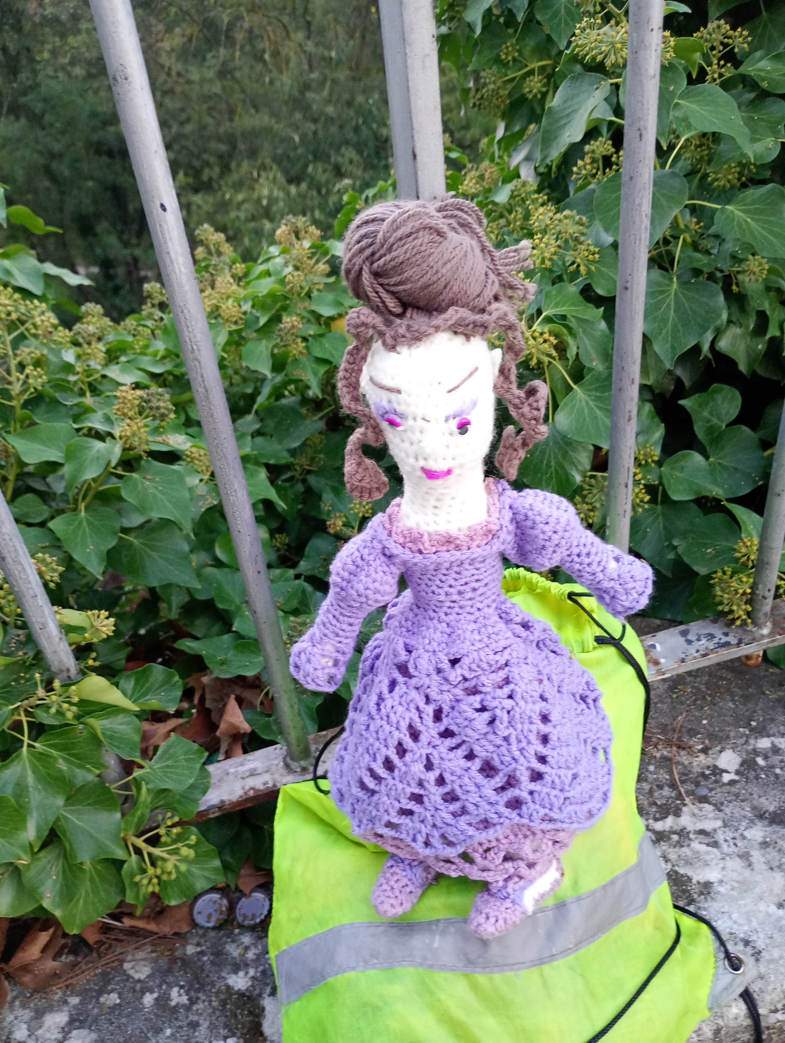 Poupe exsclusive crochet mafame Lyom 35cm