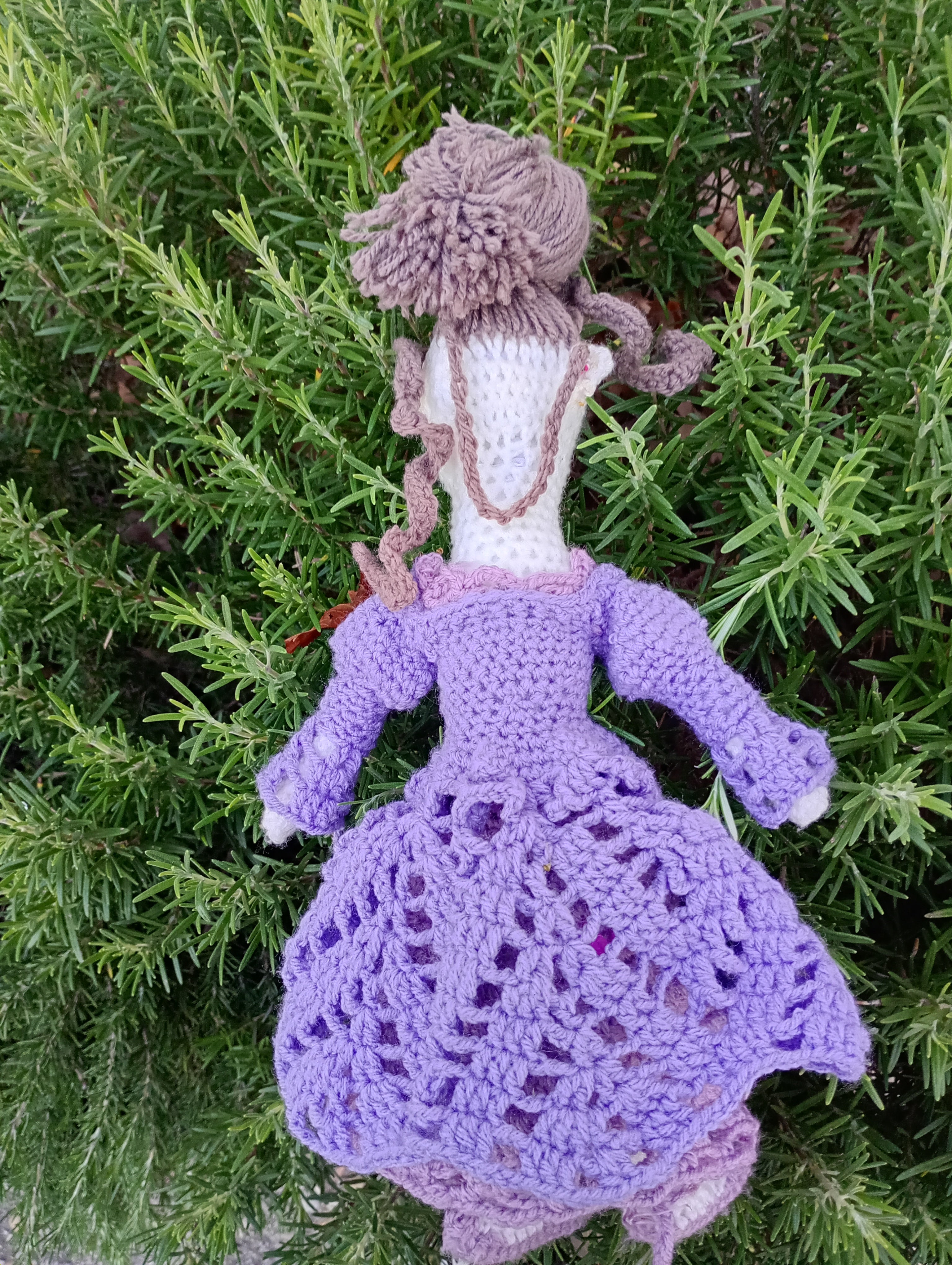 Poupe exsclusive crochet mafame Lyom 35cm