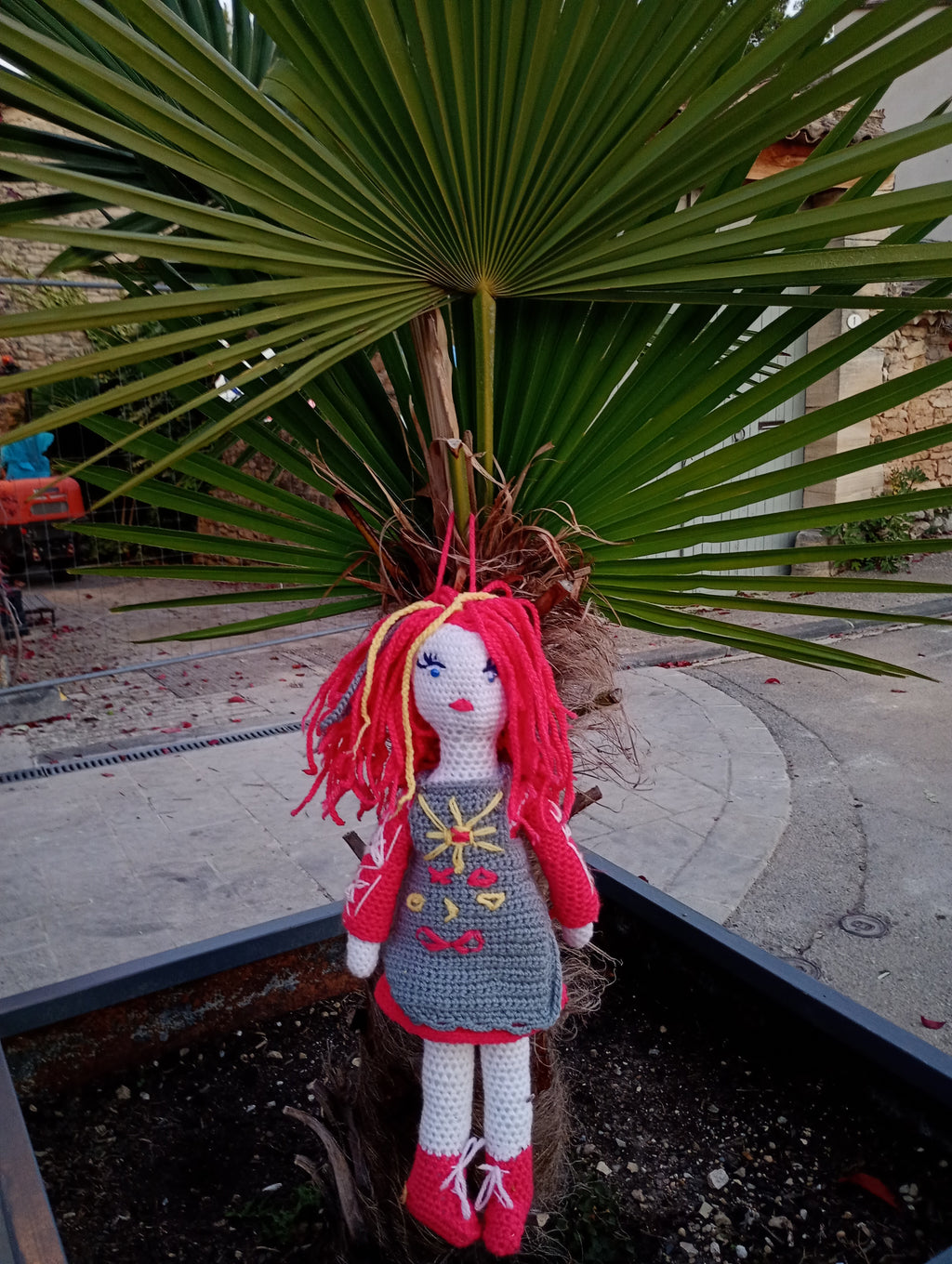 Poupe exsclusive crochet zalizna Zlats 50cm