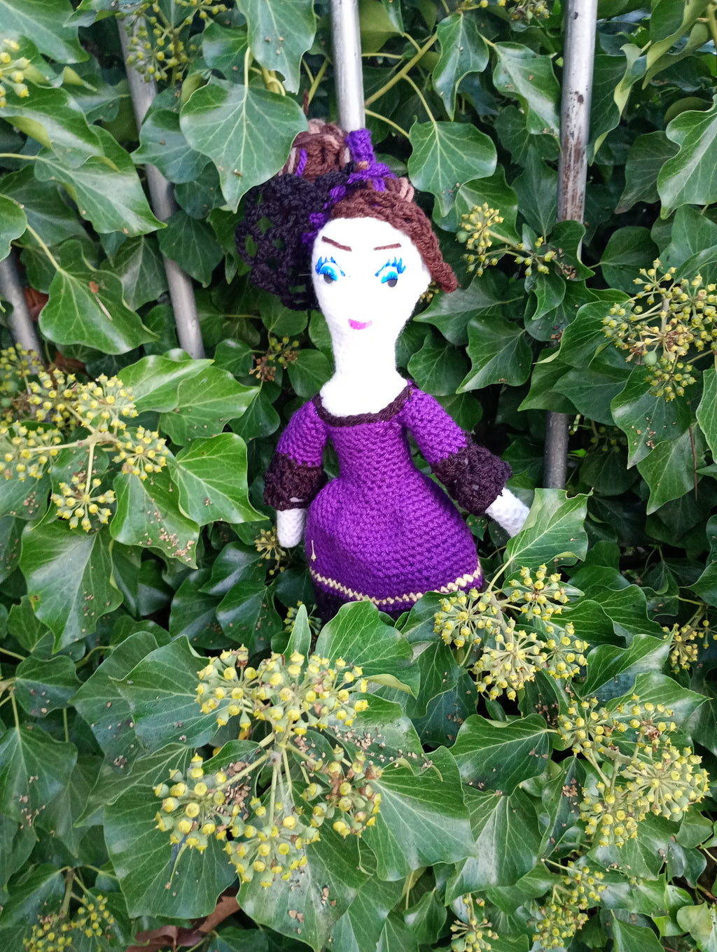 Poupee exsclisive crochet.mafame Paris 35cm